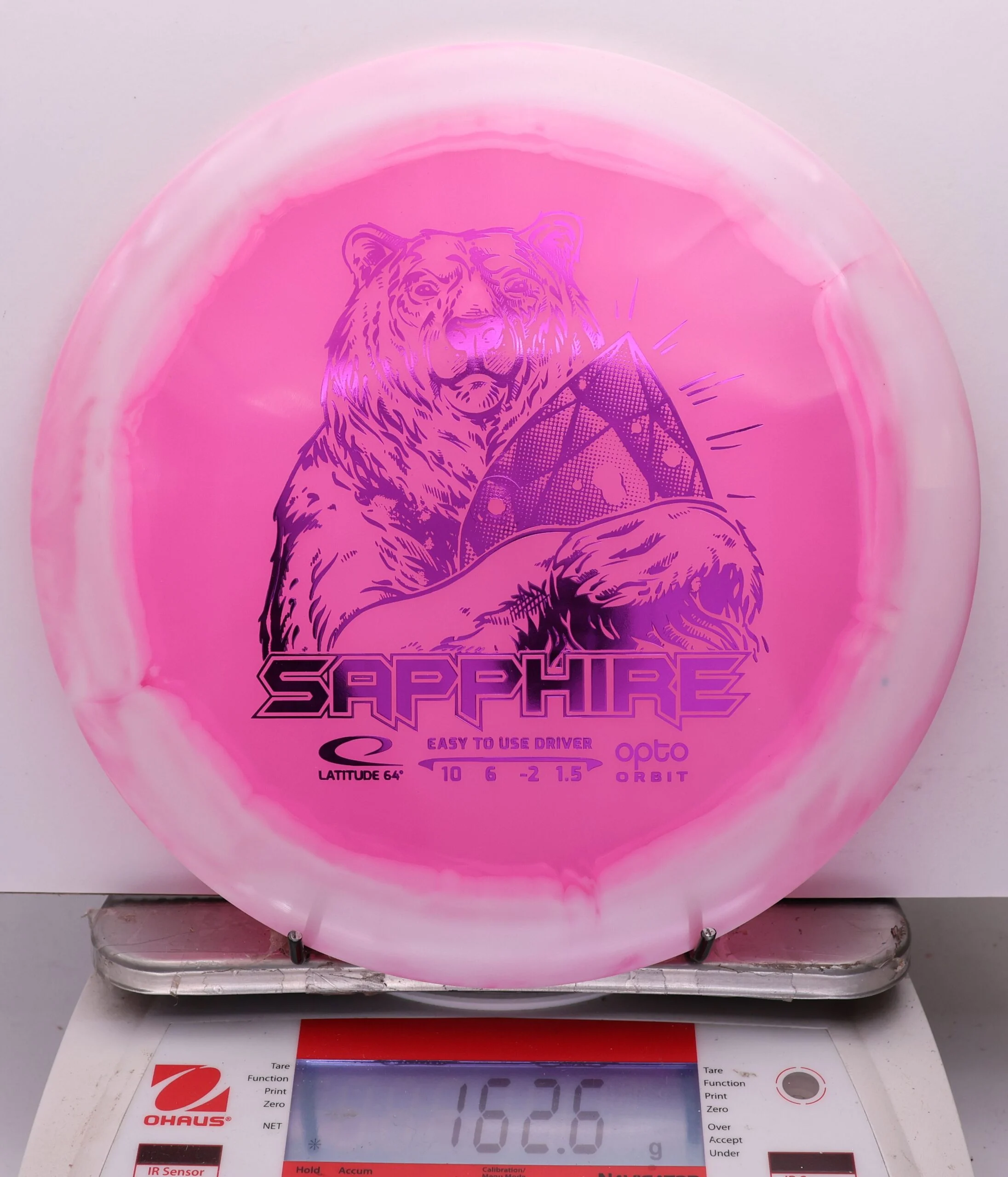 1113430 Opto Orbit Sapphire - #01 White-Pink, 163
