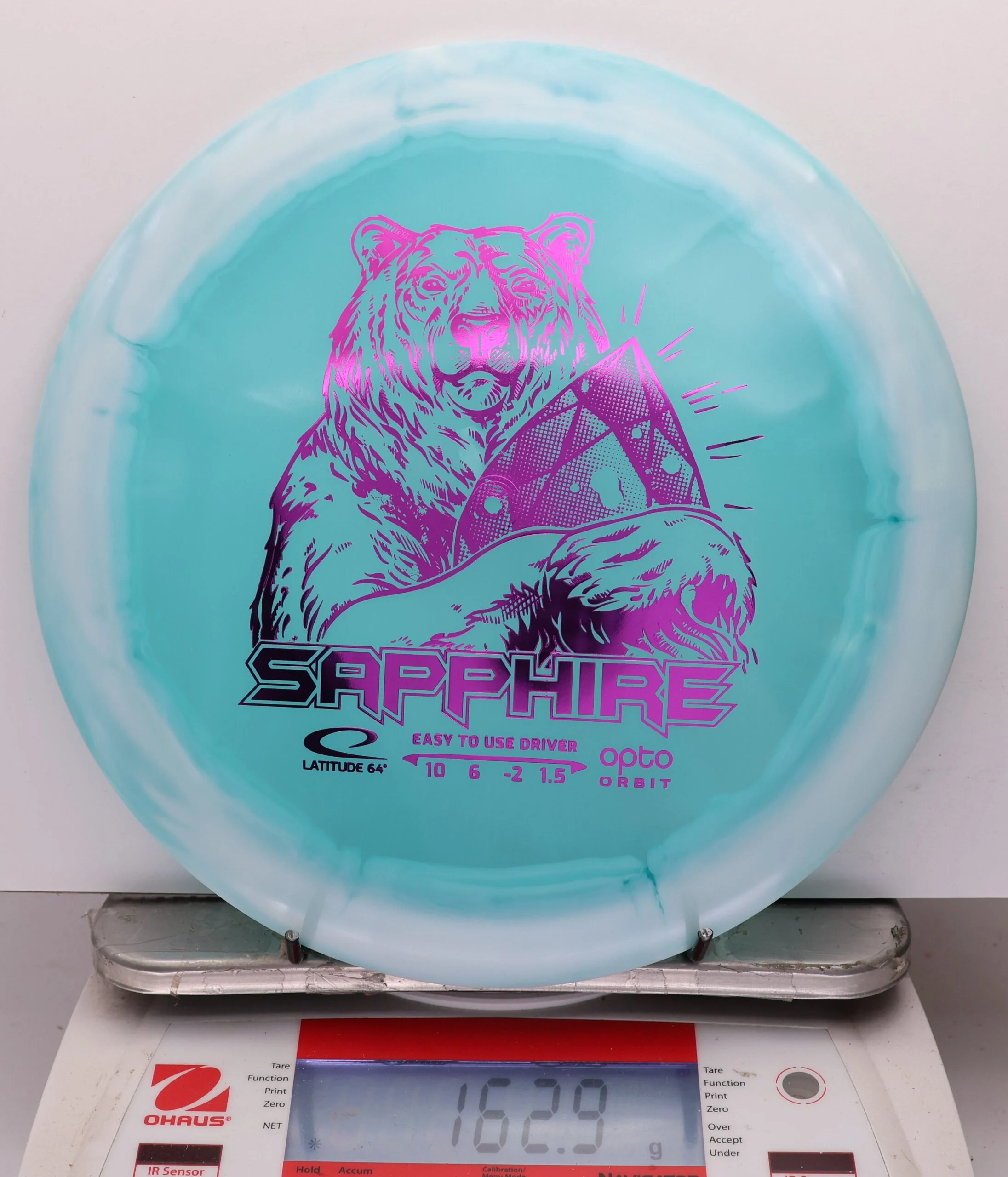 1113480 Opto Orbit Sapphire - #09 White-Teal, 163