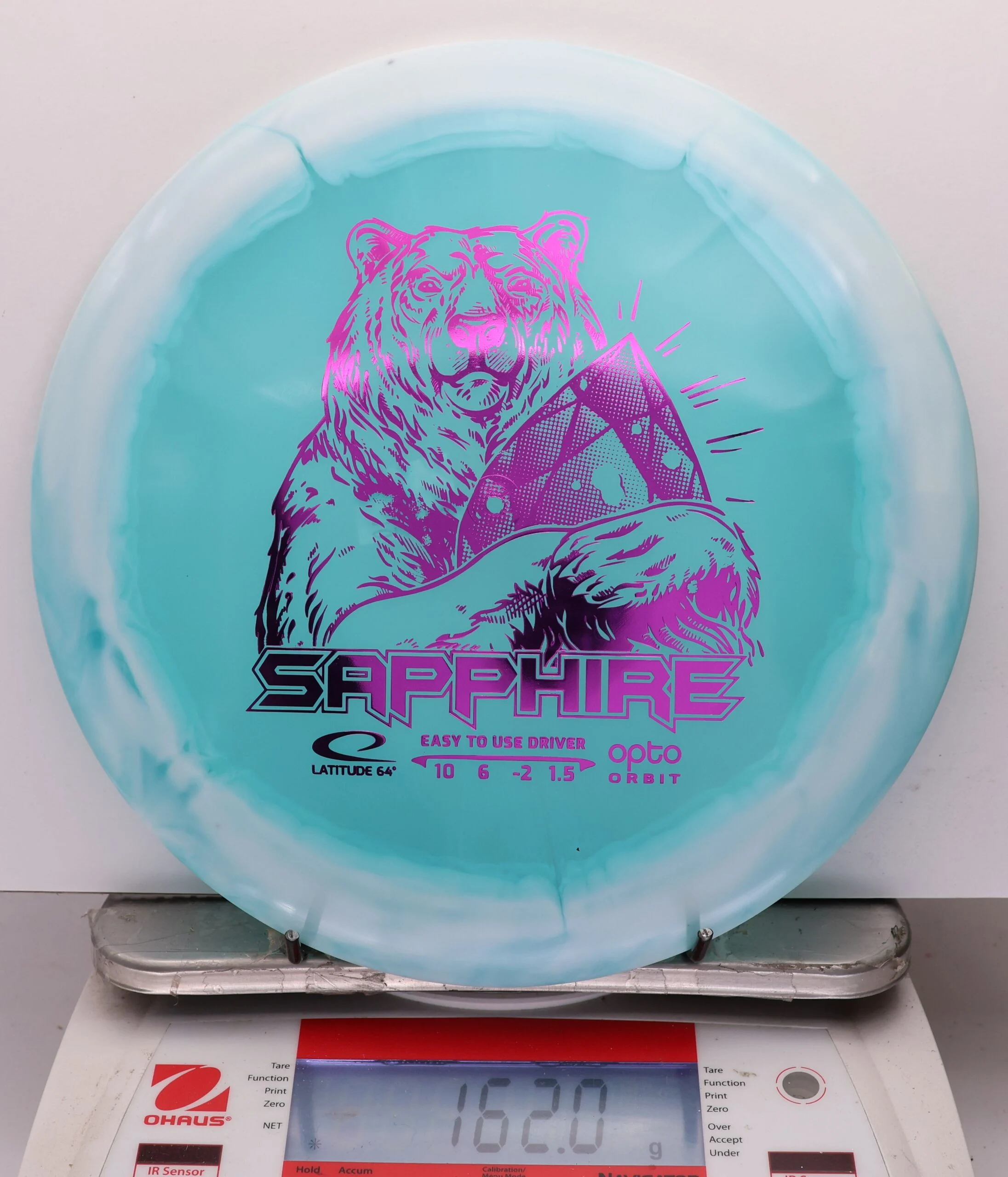 1113481 Opto Orbit Sapphire - #10 White-Teal, 162