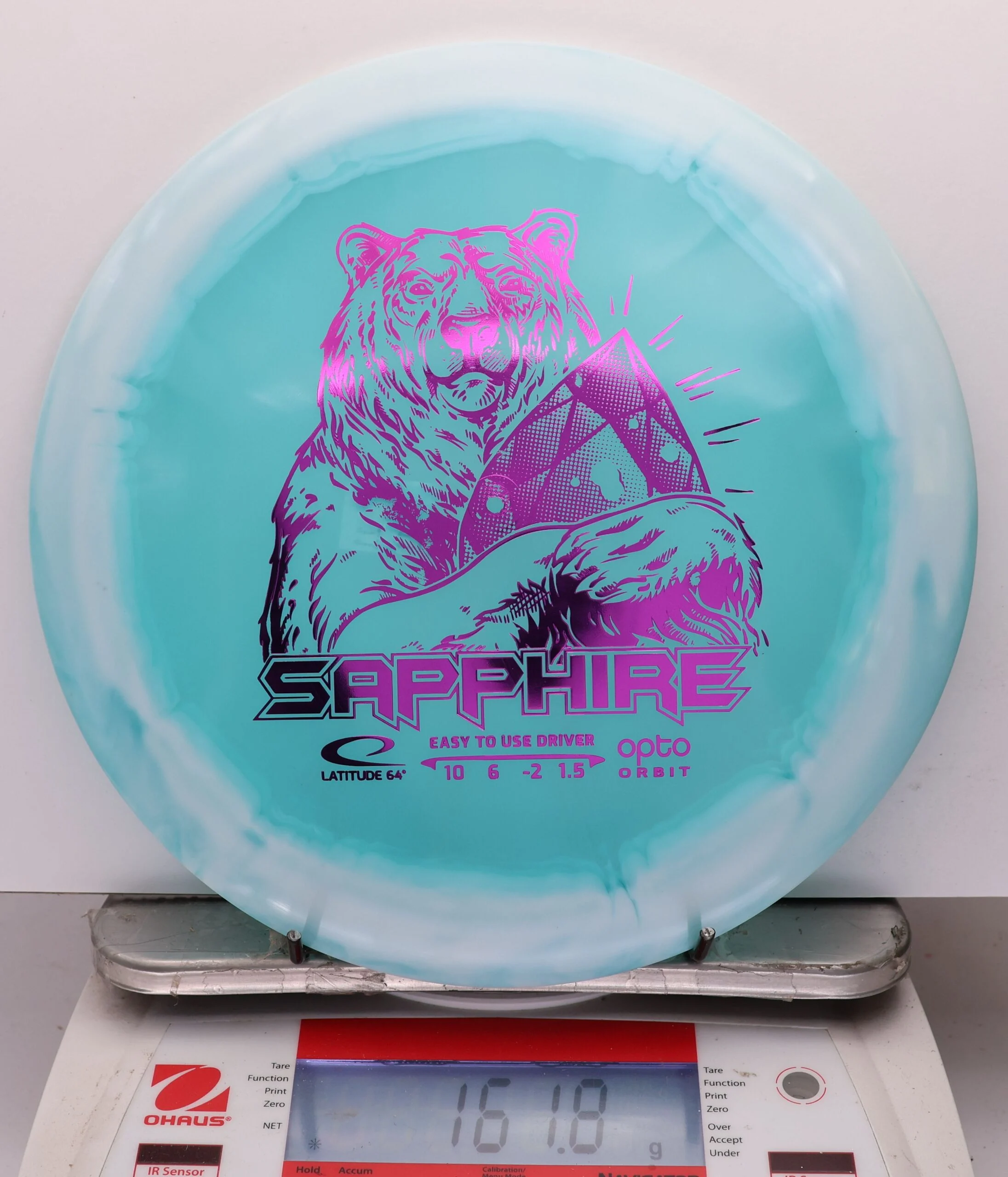 1113482 Opto Orbit Sapphire - #11 White-Teal, 162