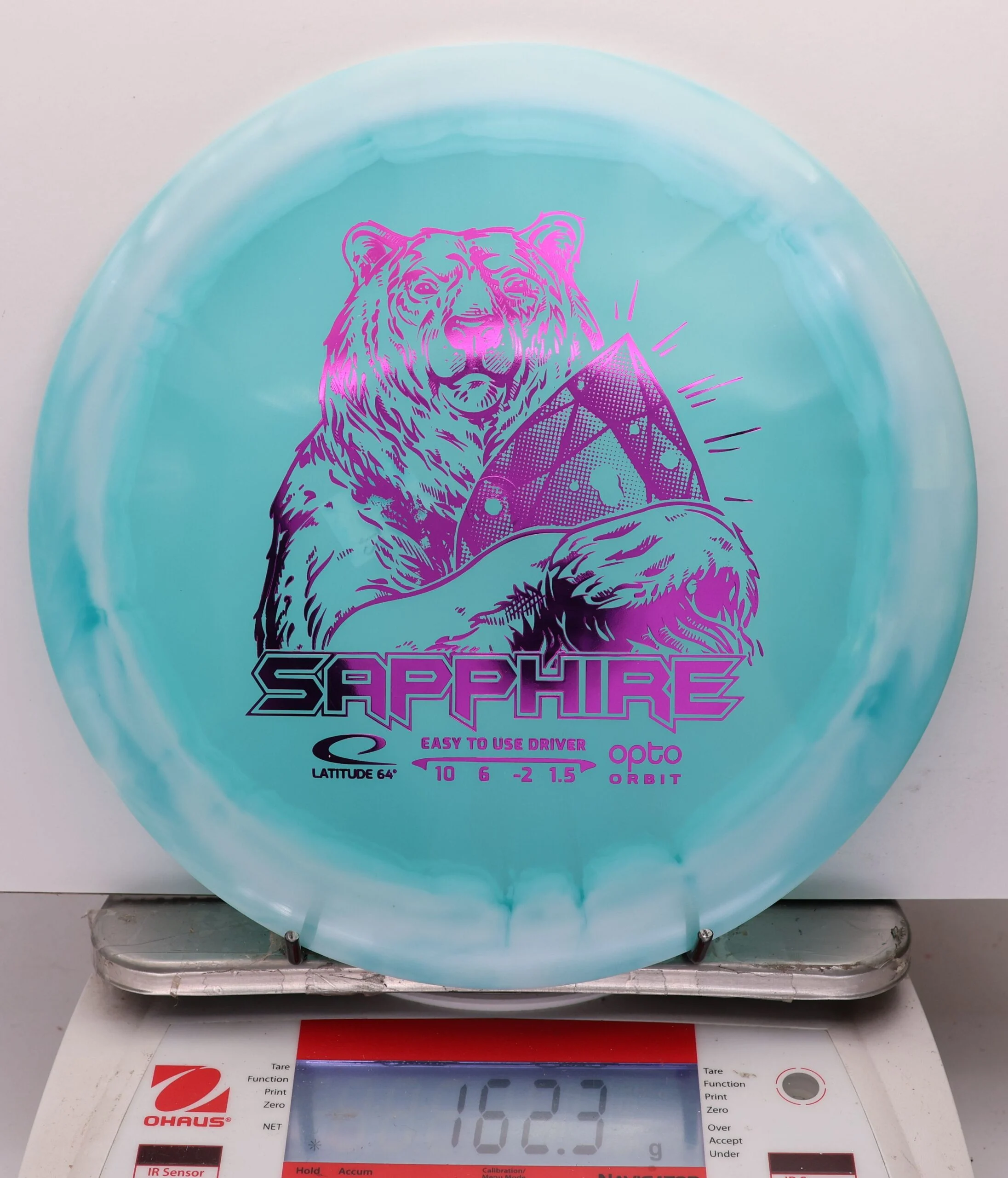 1113502 Opto Orbit Sapphire - #12 White-Teal, 162