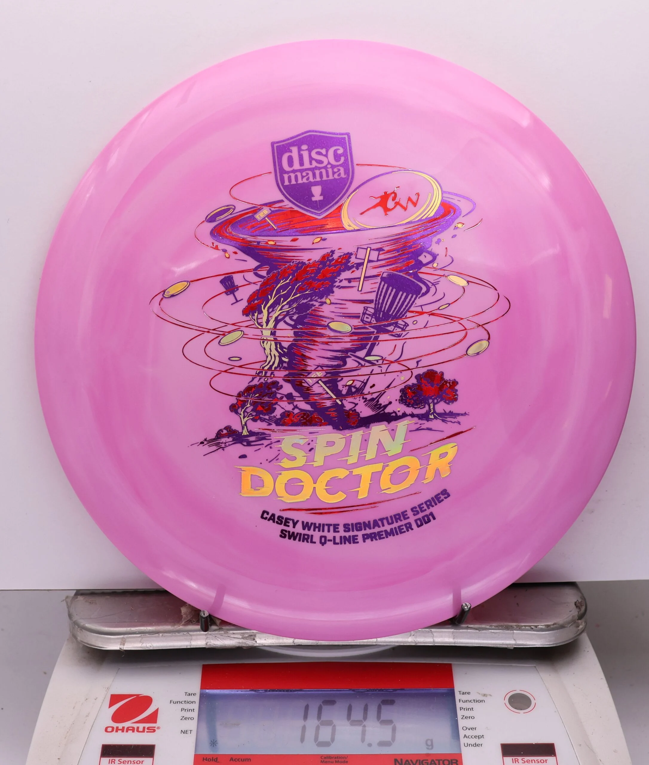 1113929 Swirl Q-Line Premier DD1, Spin Doctor - Casey White 2026 Signature Series - #31 Pink, 165