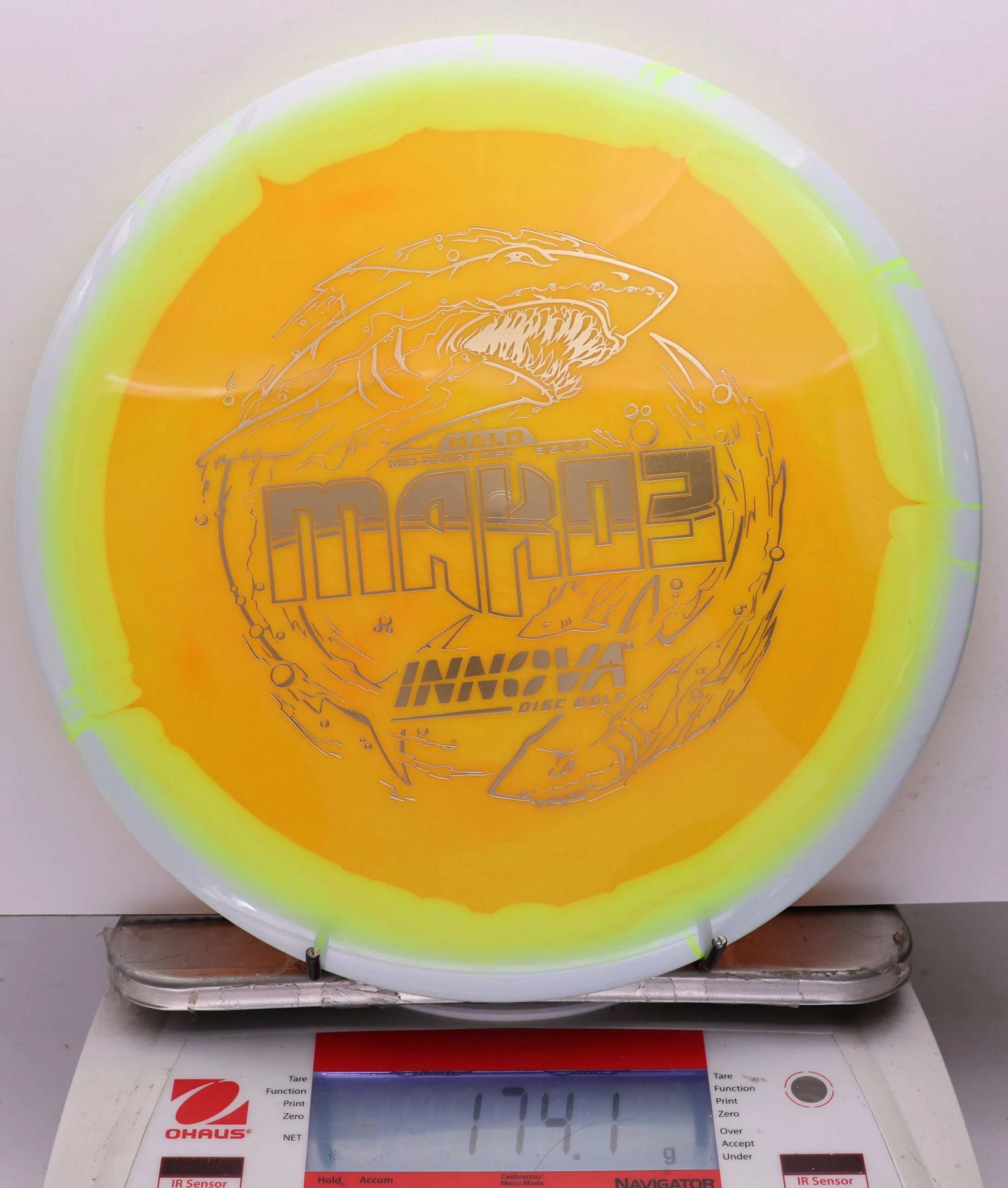 1114517 Halo Star Mako3 - #225 White-Yellow-Orange, 174