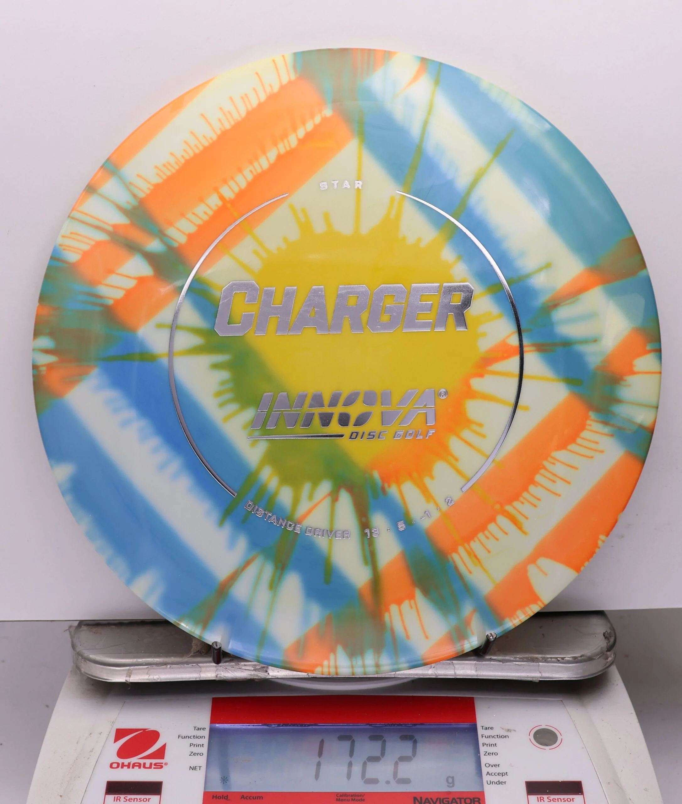 1114957 Tie-Dye Star Charger - #223 Tie-Dye, 172