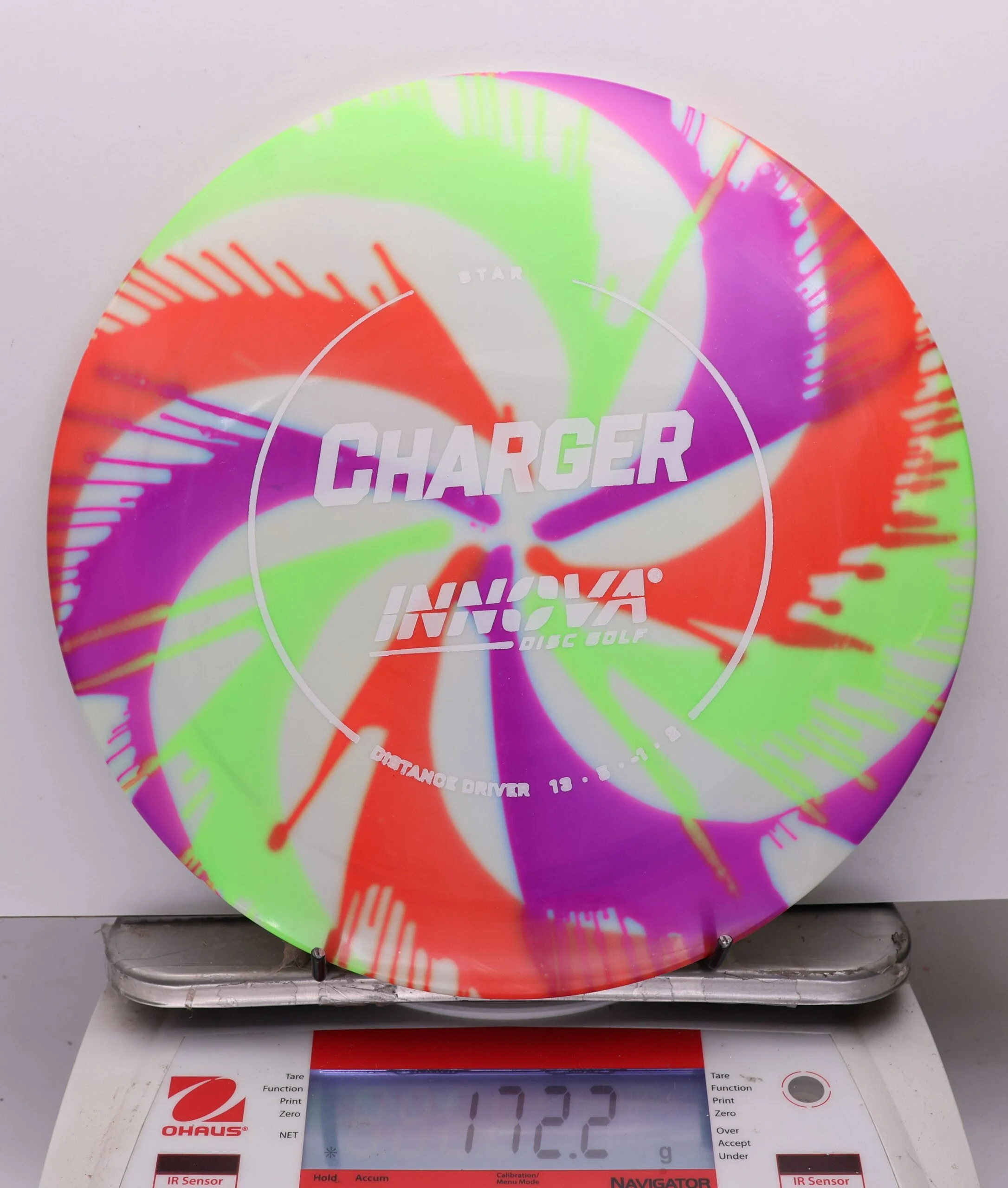 1114958 Tie-Dye Star Charger - #224 Tie-Dye, 172