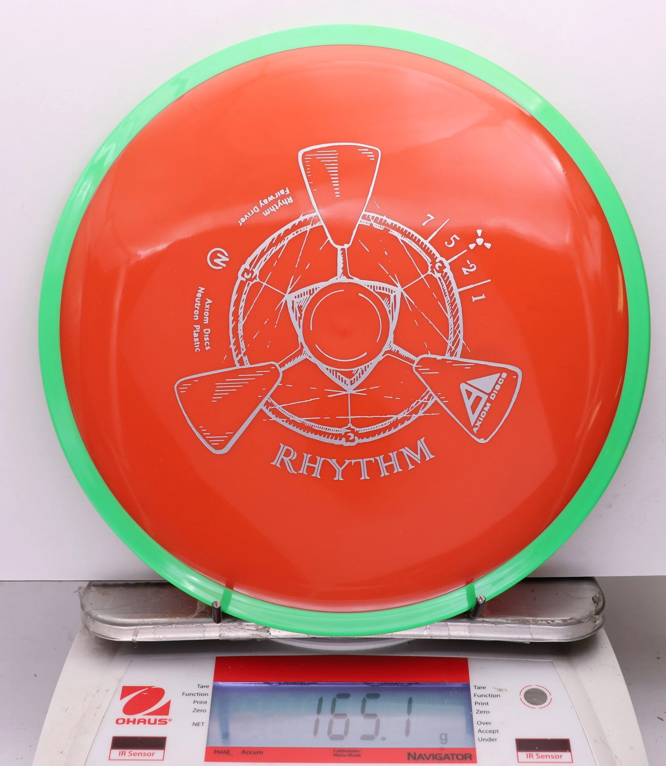 1117739 Neutron Rhythm - #700 Green-OrangeRed, 165