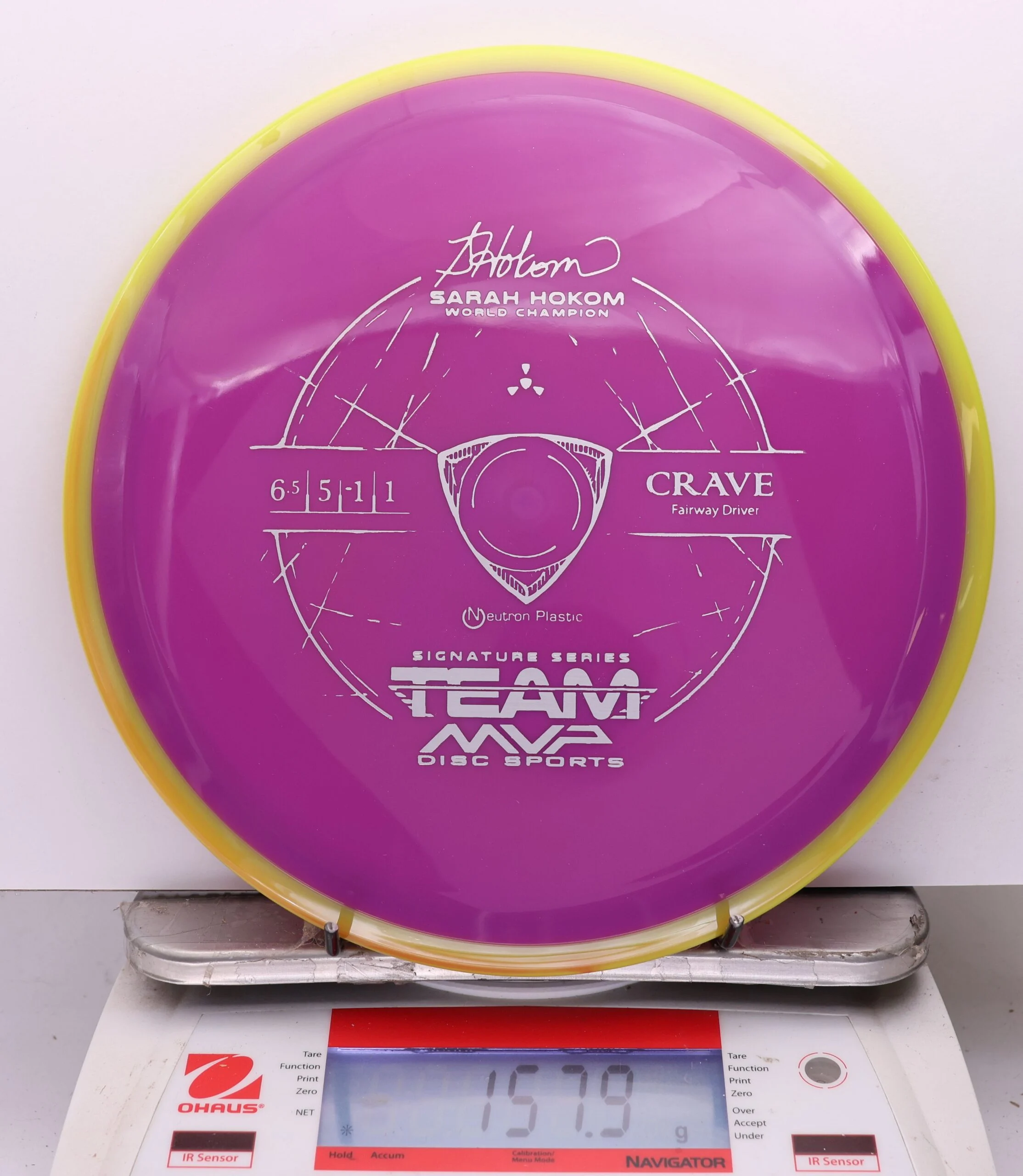 1117770 Neutron Crave, Sarah Hokom - #696 Yellow-Purple, 158
