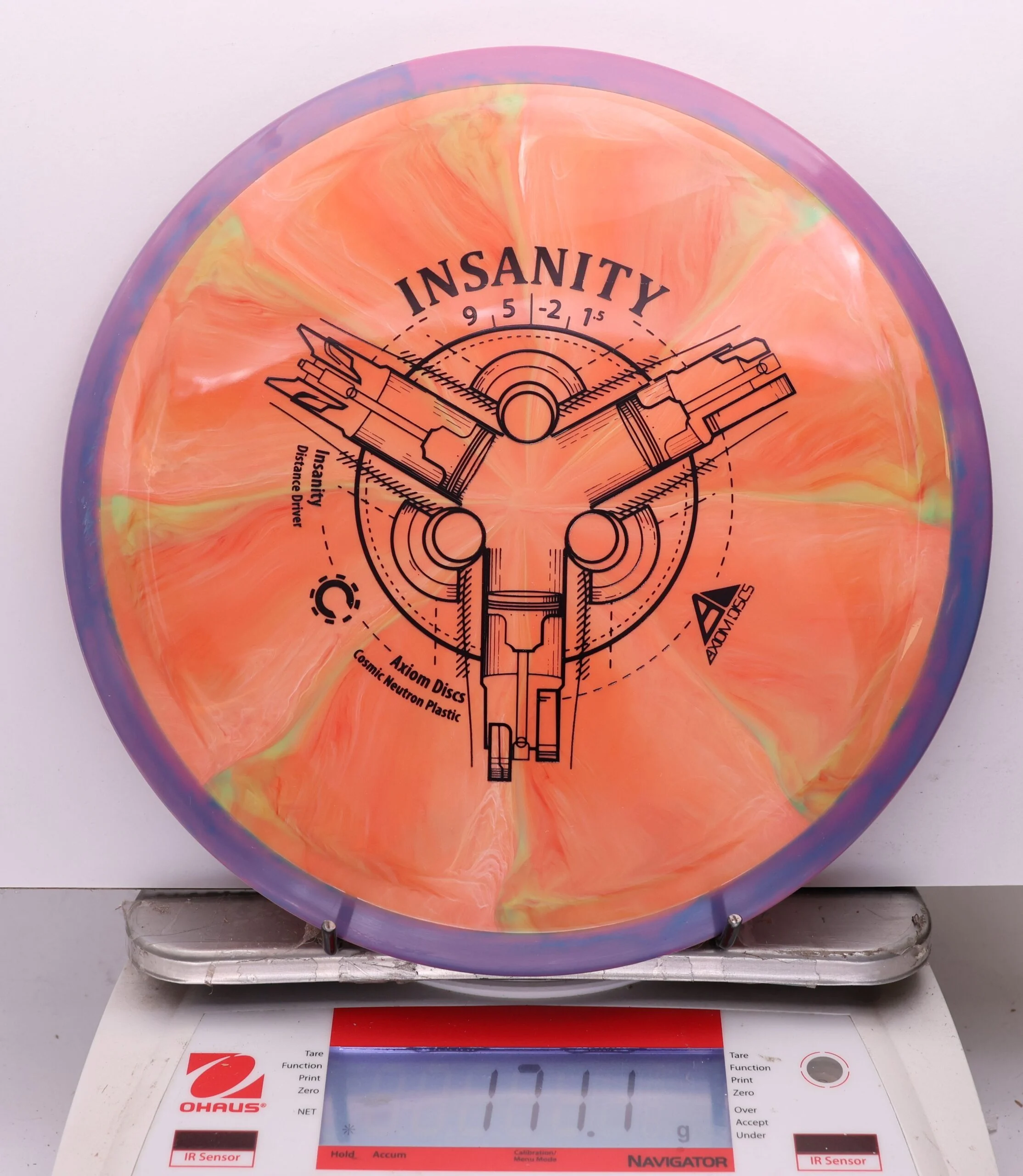 1117904 Cosmic Neutron Insanity - #700 Purple-Orange, 171