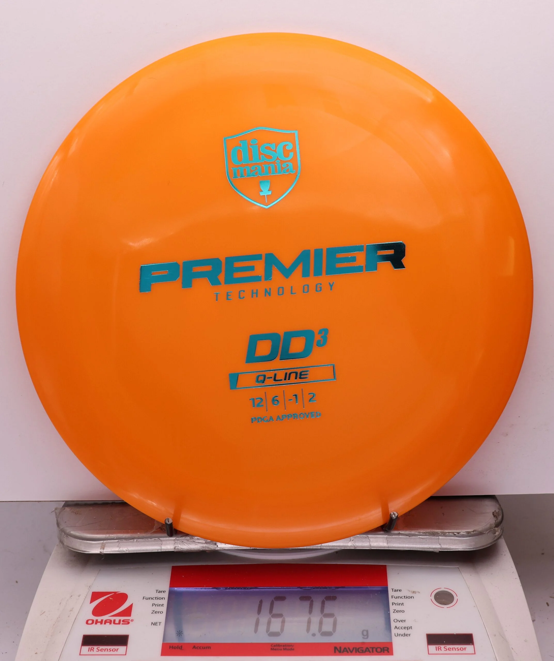 1118416 Q-Line Premier DD3 - #37 Orange, 168