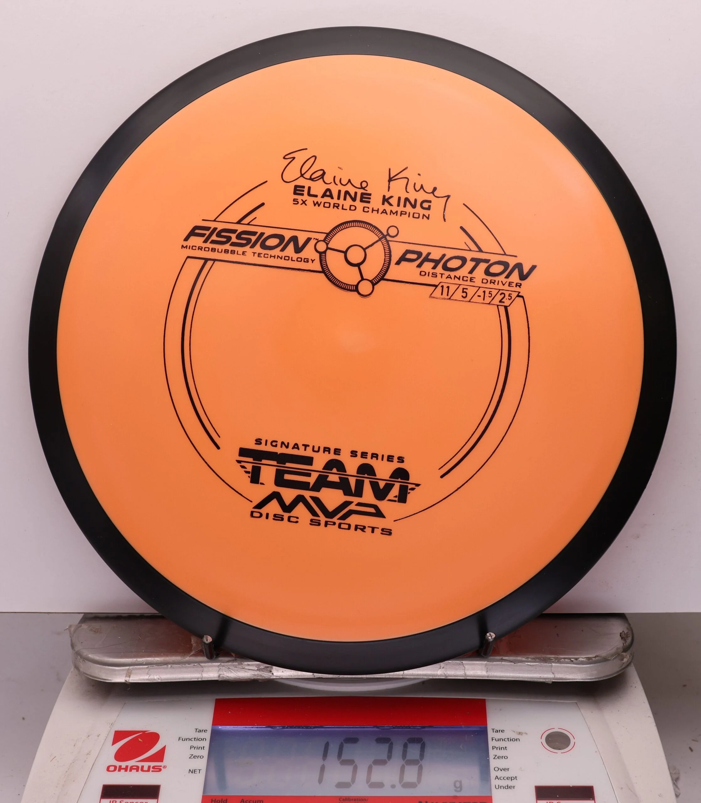 1119246 Fission Photon, Elaine King 5x - #707 Orange, 153