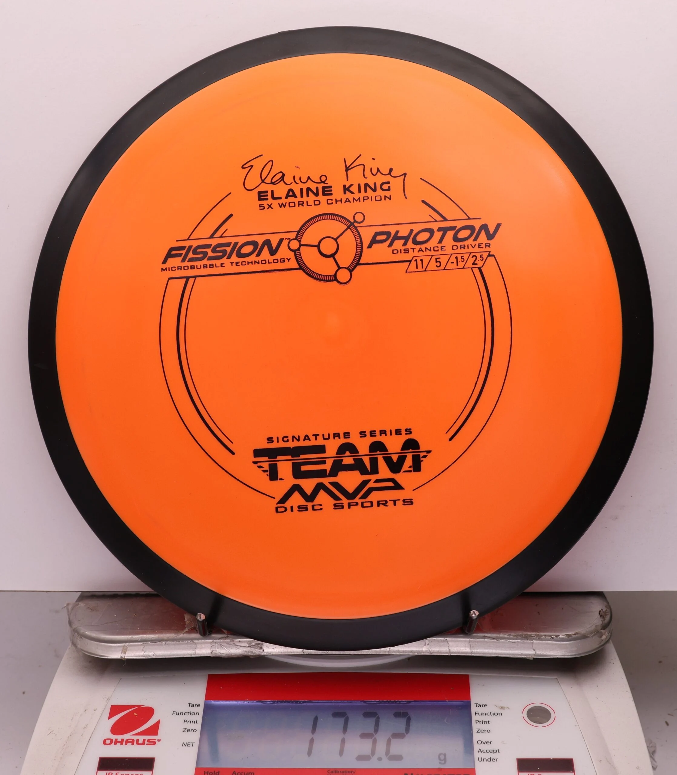 1119249 Fission Photon, Elaine King 5x - #710 Orange, 173