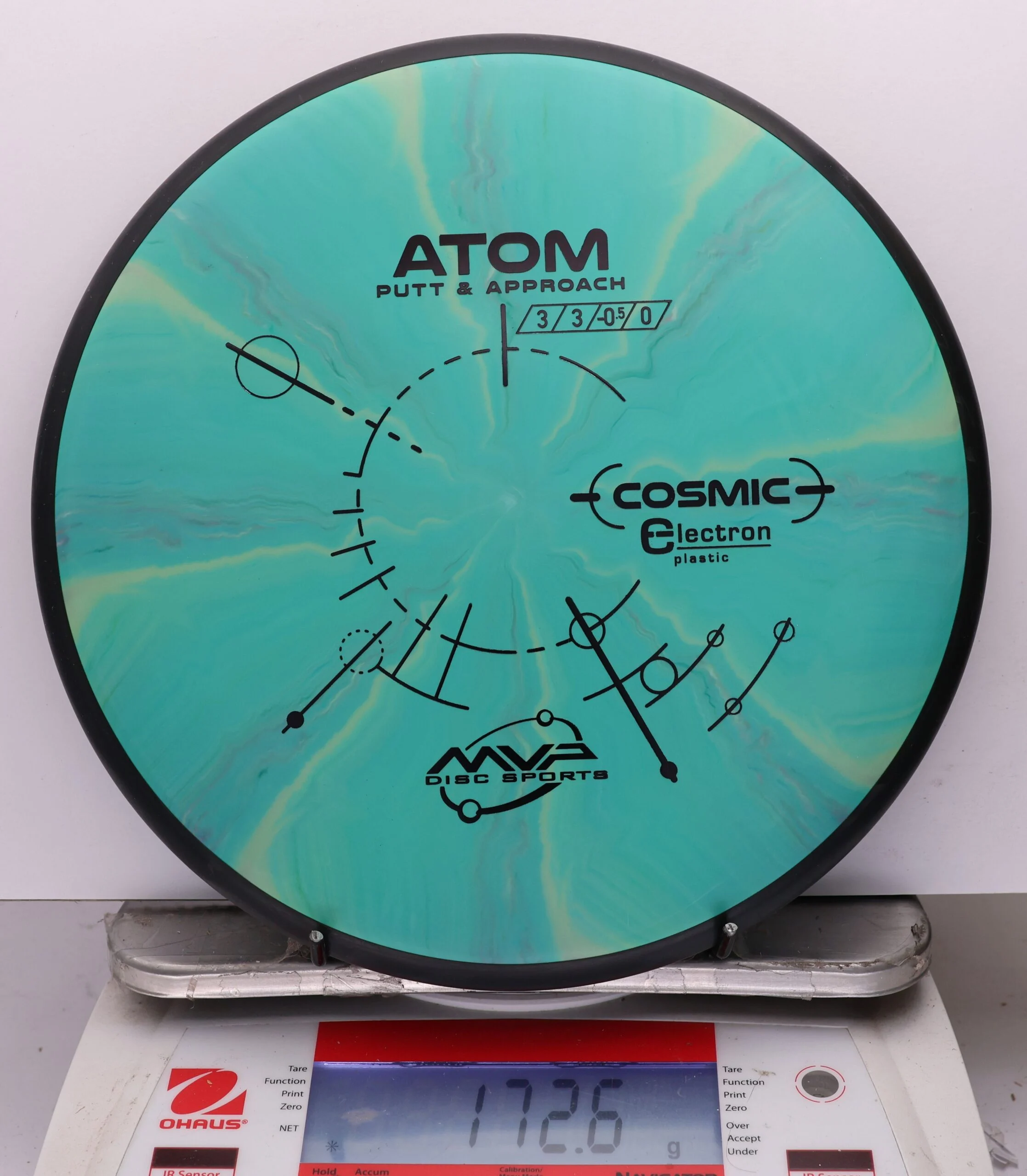 1119683 Cosmic Electron Atom - #697 Teal, 173