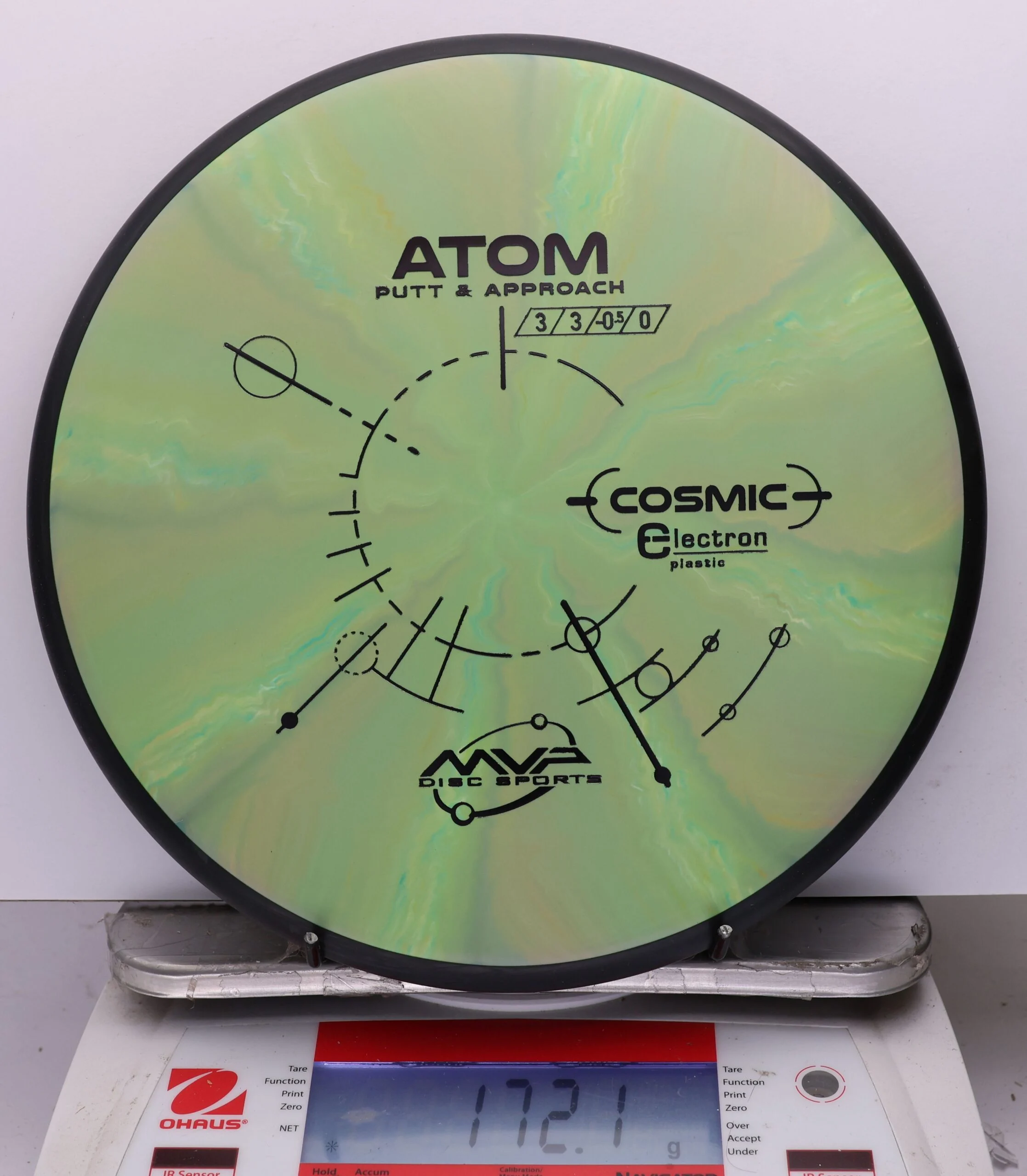1119684 Cosmic Electron Atom - #698 Green, 172