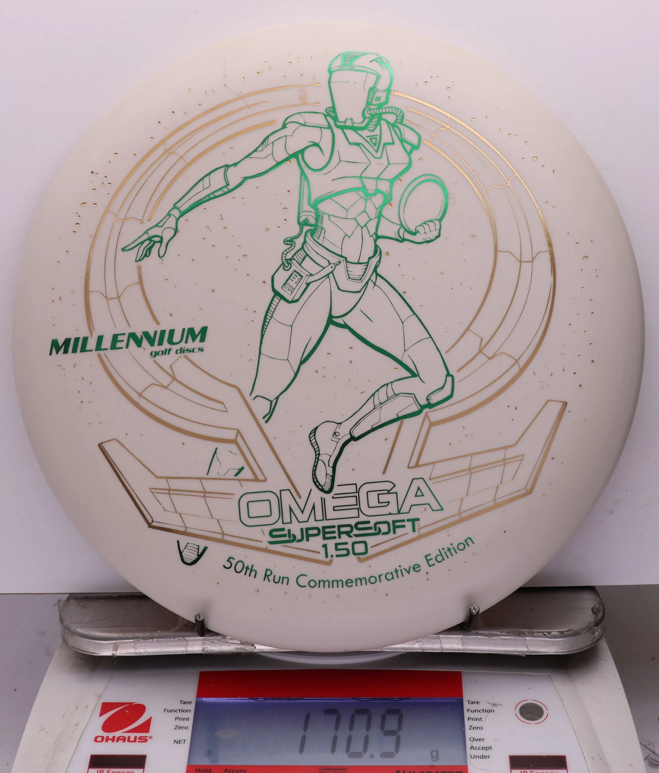 1119841 Millennium Omega SuperSoft, 50th Run - #326 White, 171