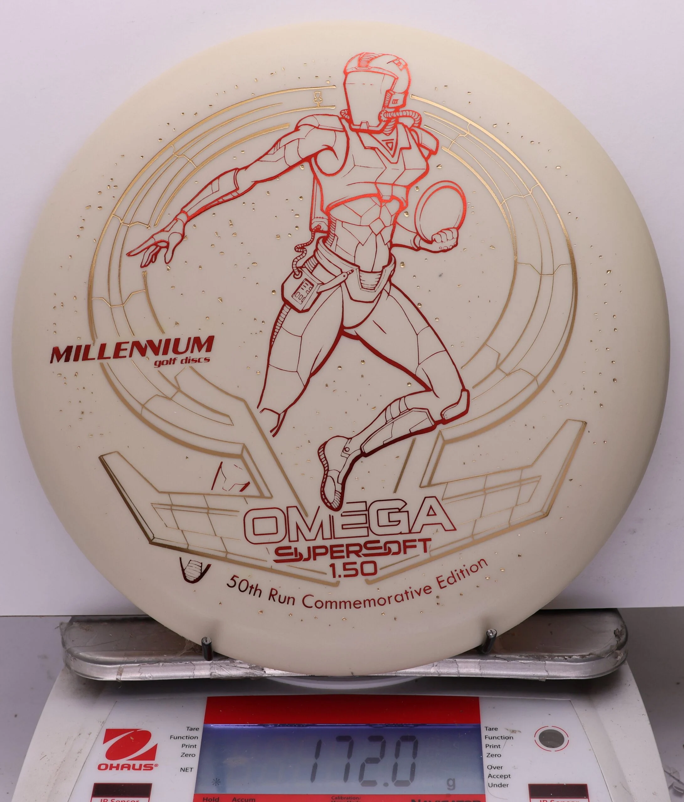 1119844 Millennium Omega SuperSoft, 50th Run - #329 White, 172