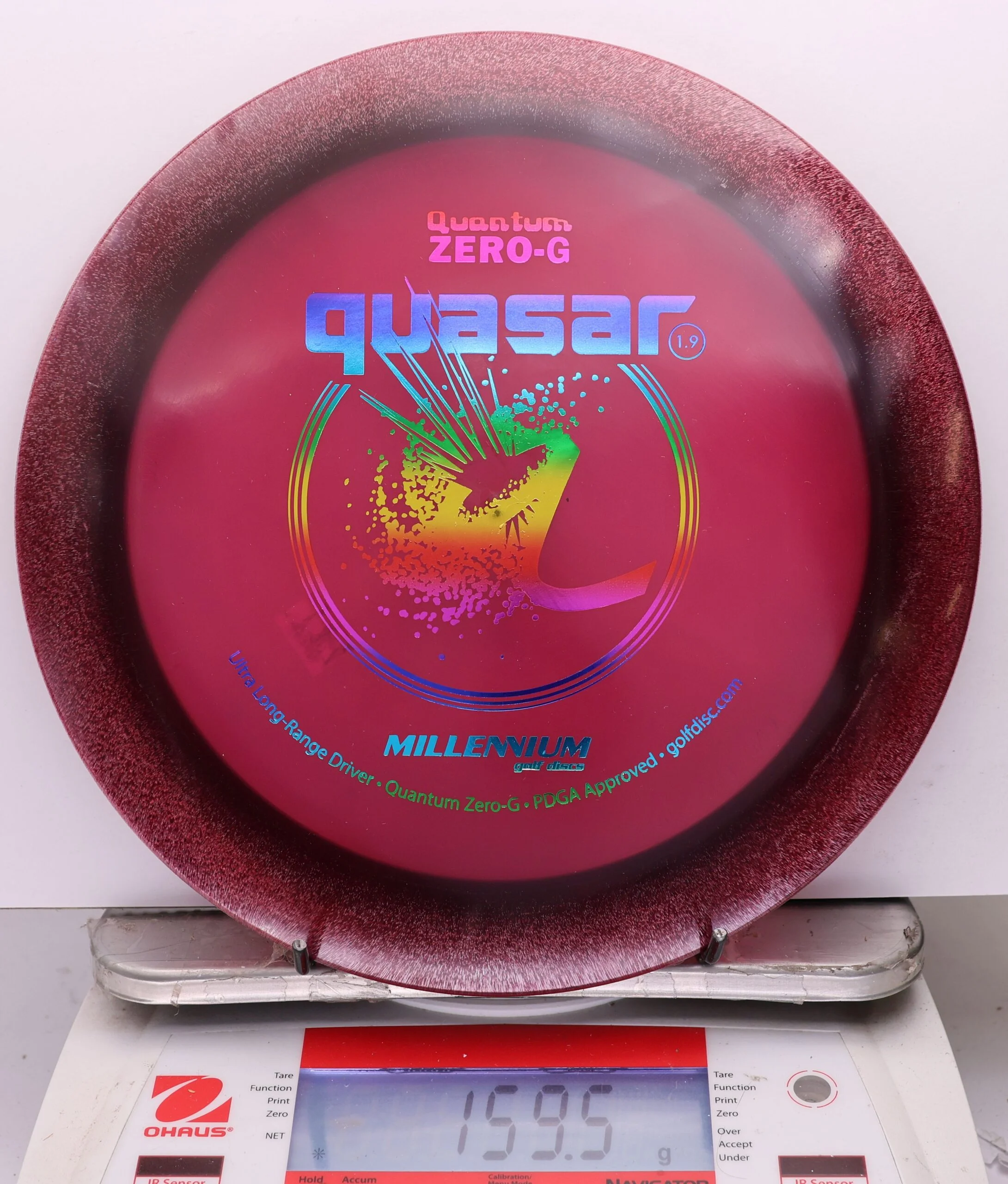 1119872 Zero-G Quasar - #327 Maroon, 160