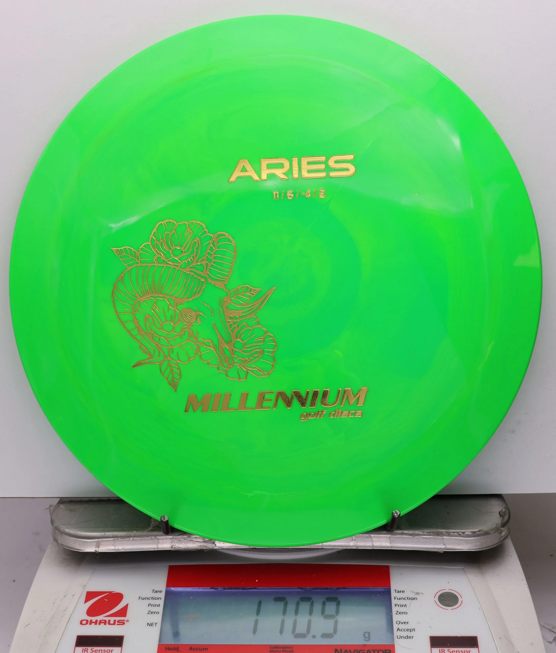 1119989 Swirly Sirius Aries - #325 Green, 171