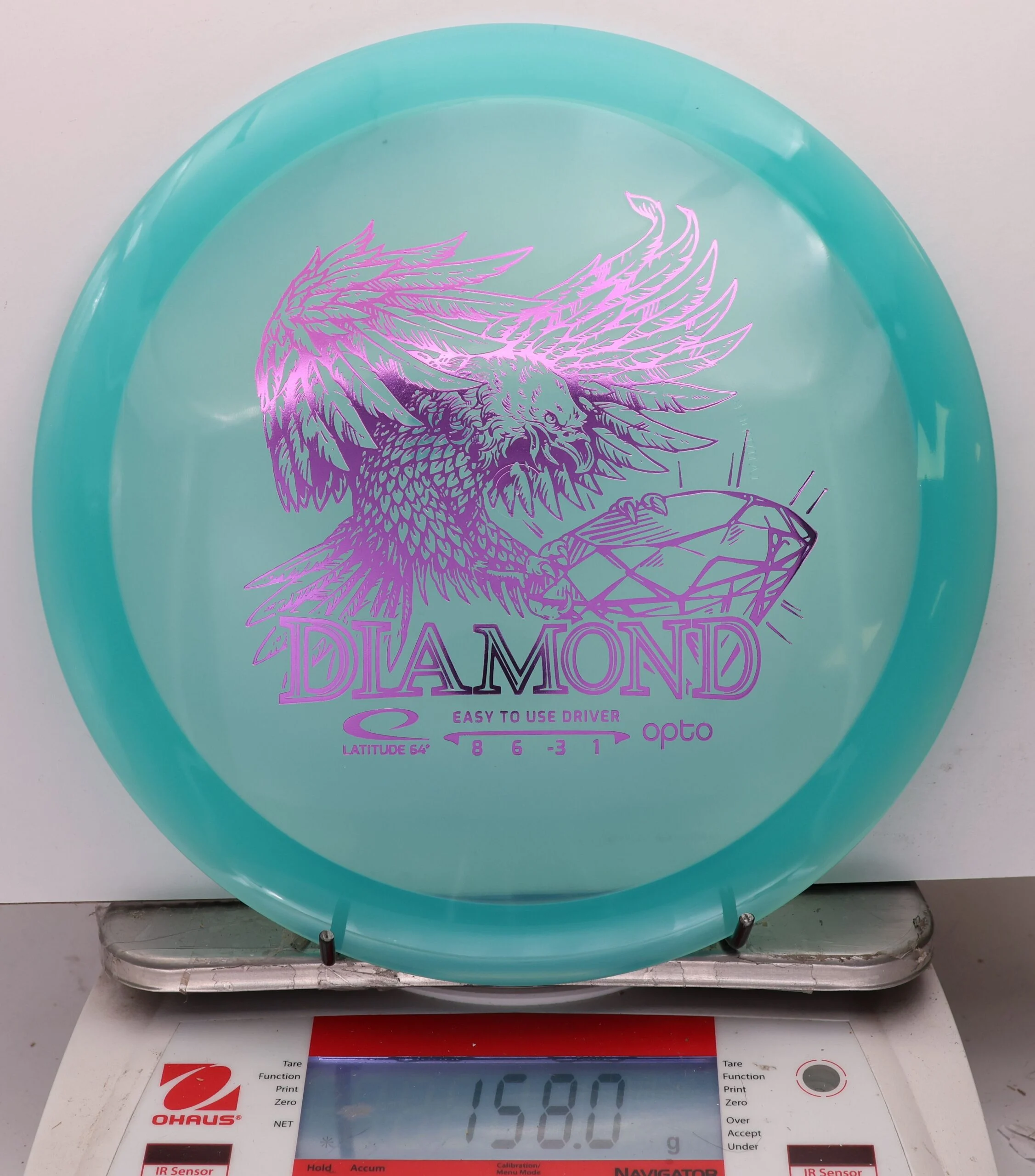 1120898 Opto Diamond - #384 Teal, 158