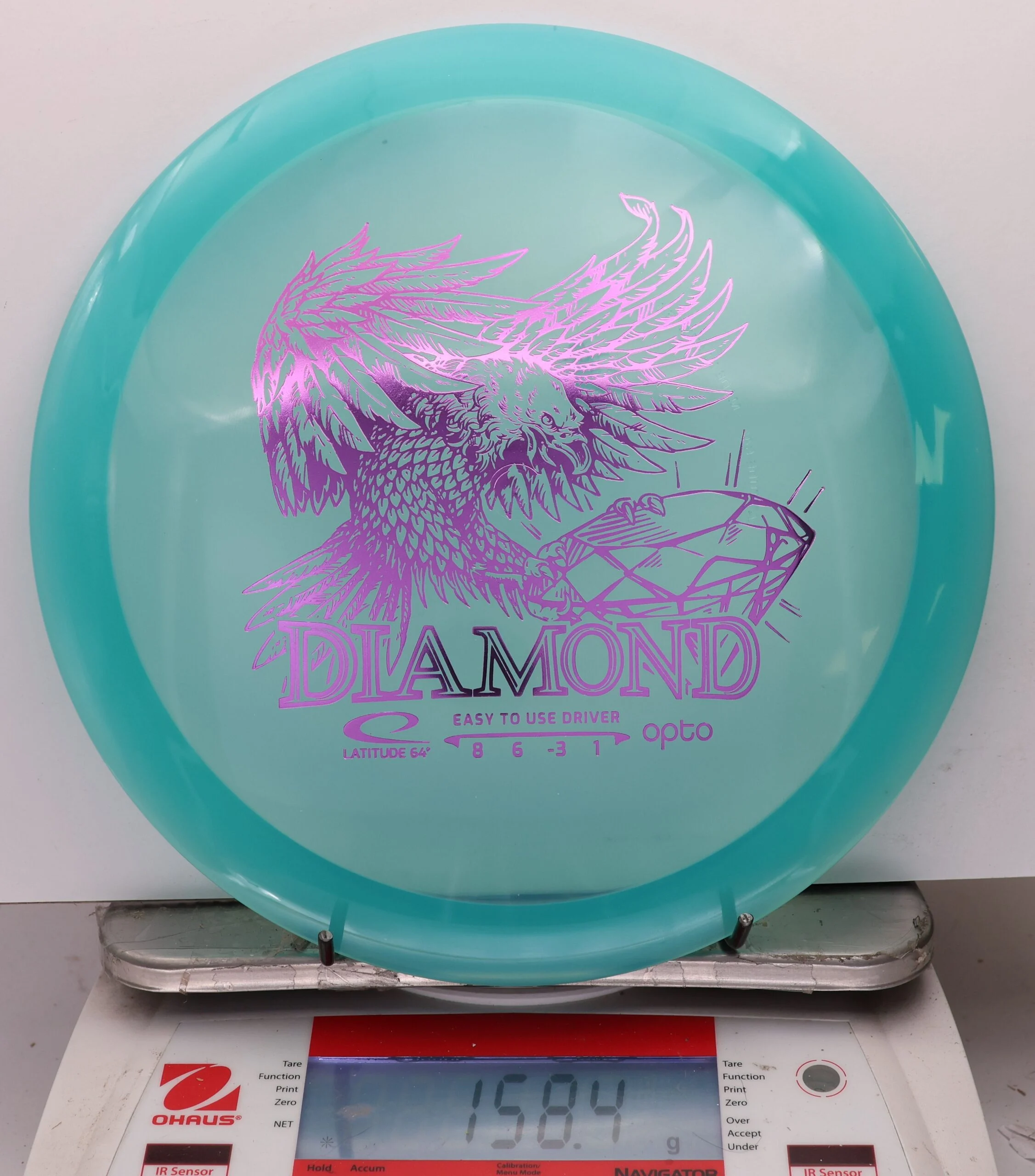 1120899 Opto Diamond - #385 Teal, 158