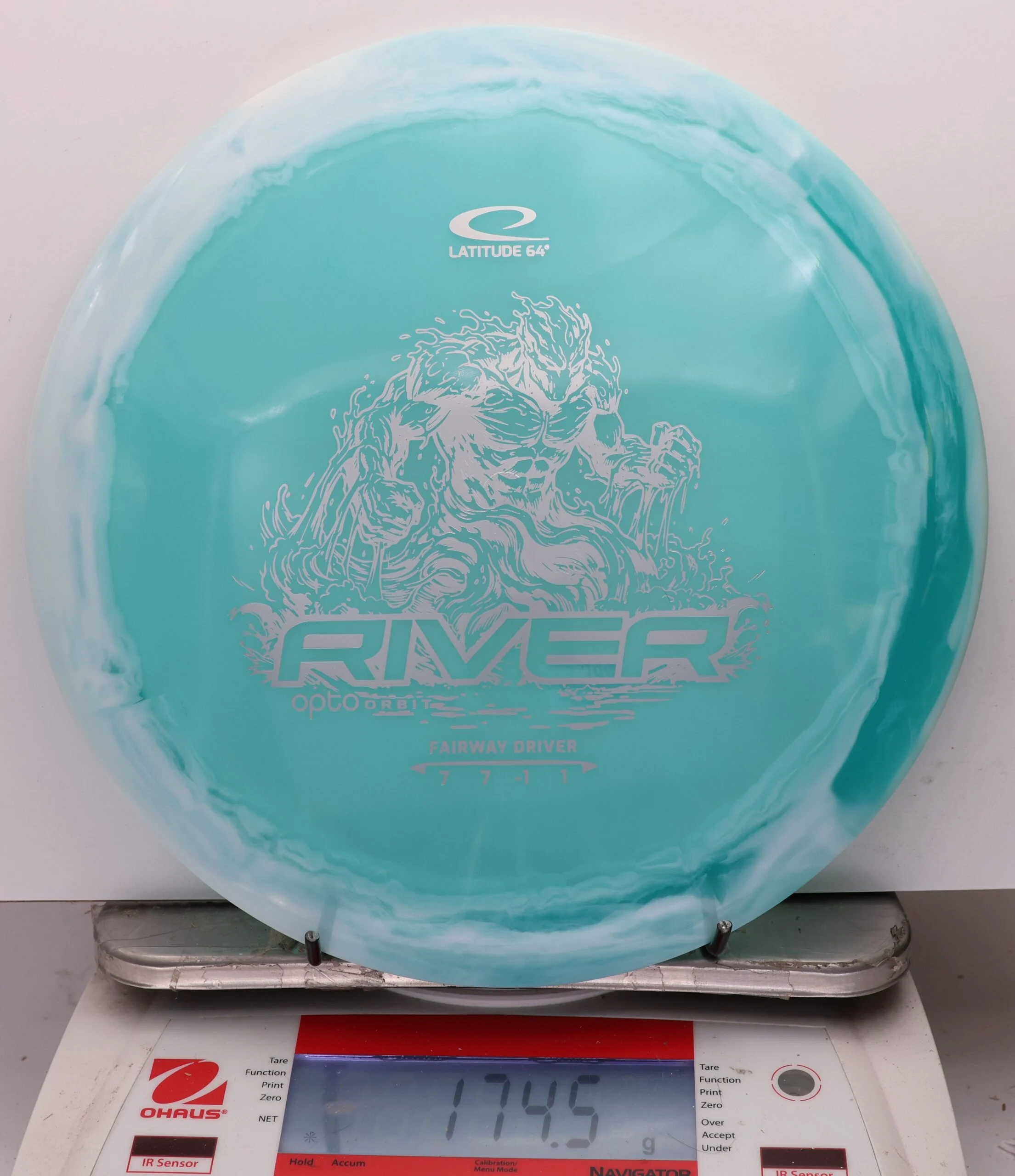 1121781 Opto Orbit River - #384 White-Aqua, 175