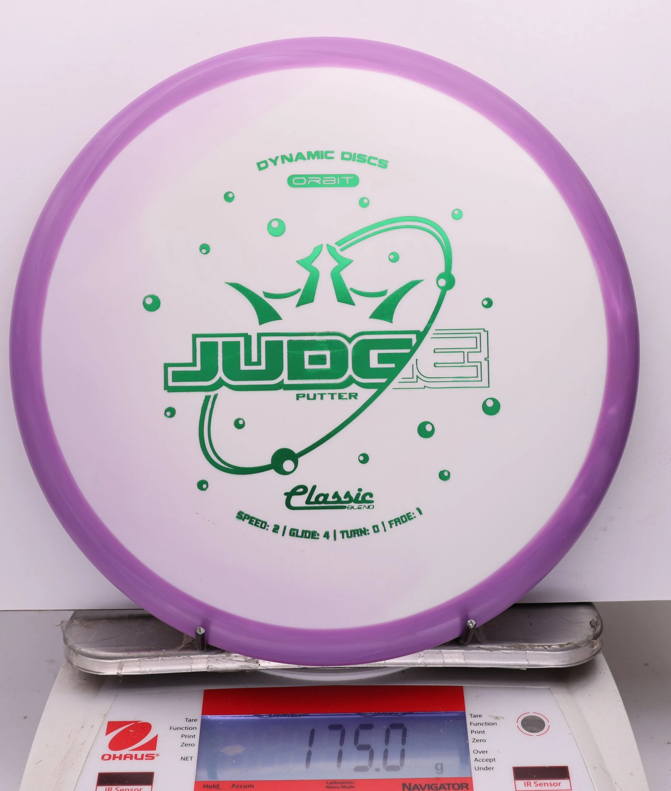 1122065 Classic Blend Orbit Judge - #386 Purple-White, 175
