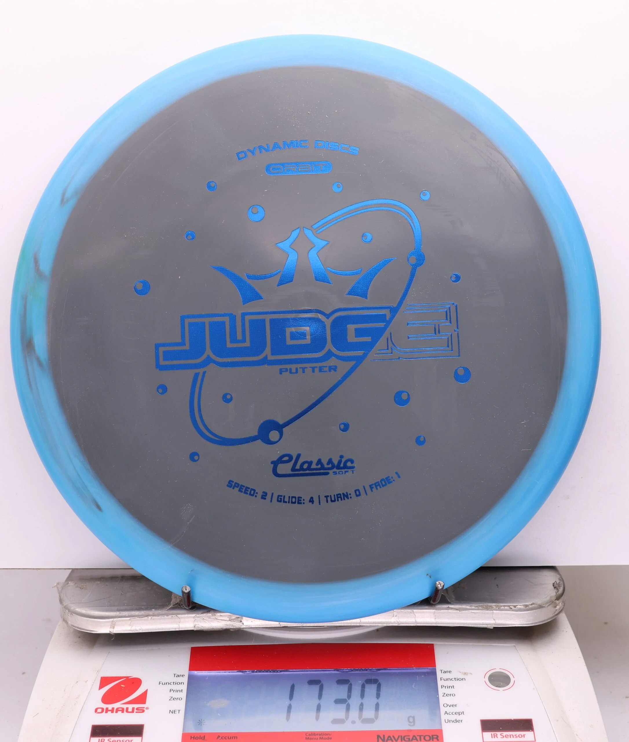 1122093 Classic Soft Orbit Judge - #389 Blue-Gray, 173