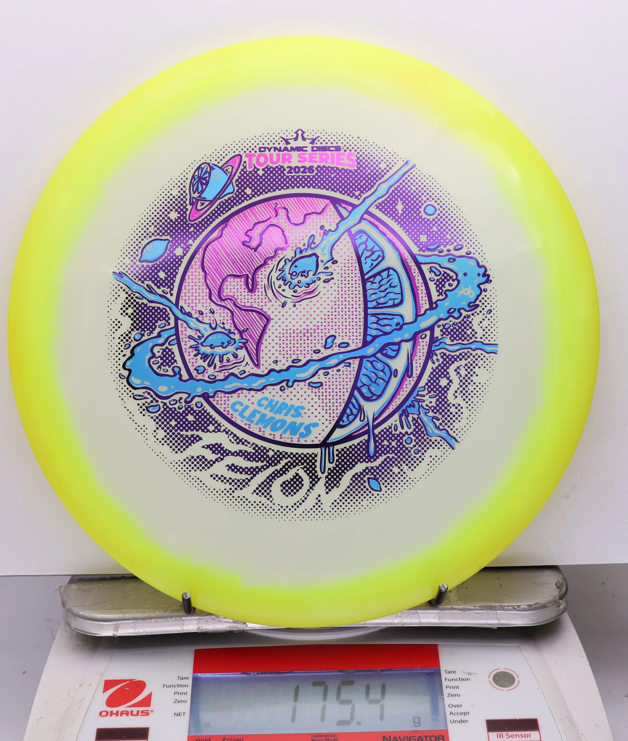 1122292 Lucid-X Orbit Felon, Chris Clemons 2026 Team Series - #386 Yellow-White, 175