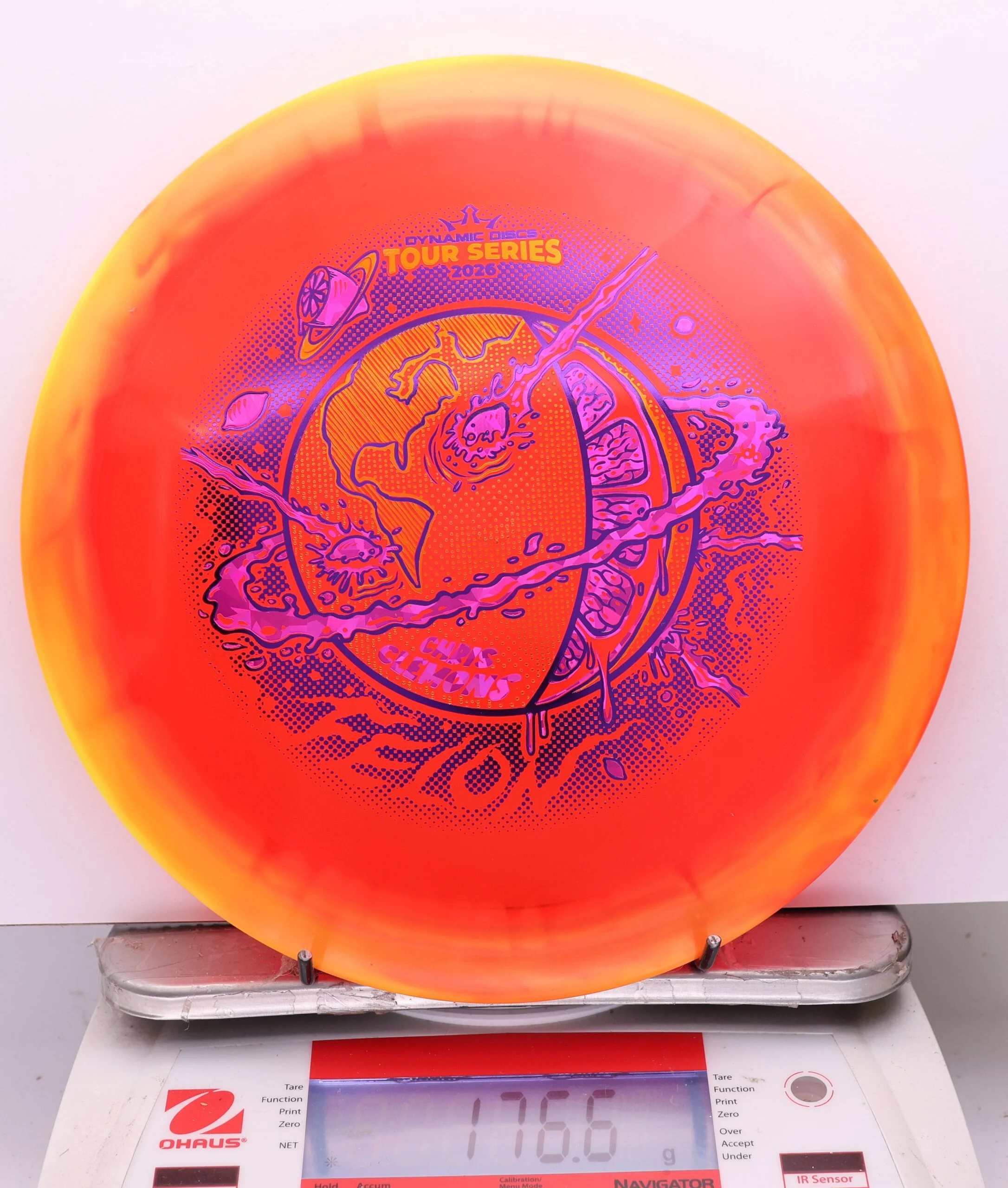 1122302 Lucid-X Orbit Felon, Chris Clemons 2026 Team Series - #391 ORange-Red, 177