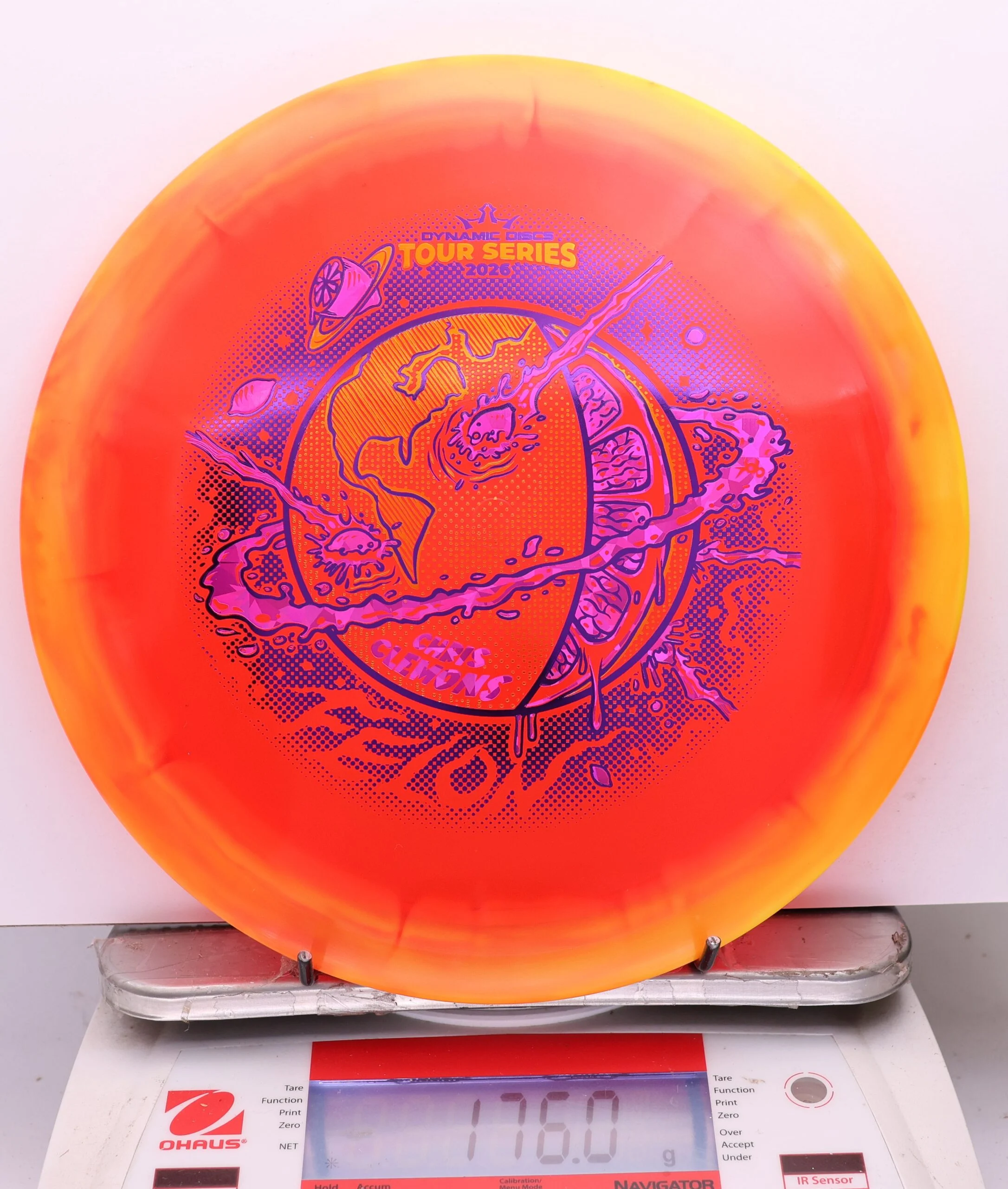 1122303 Lucid-X Orbit Felon, Chris Clemons 2026 Team Series - #392 ORange-Red, 176