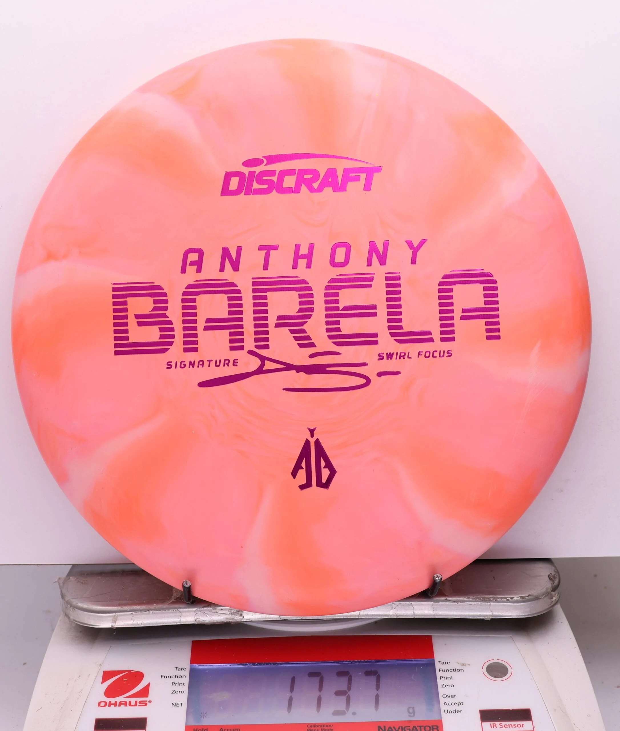 1122459 Crazy Tuff Swirl Focus, Anthony Barela - #204 Orange, 174
