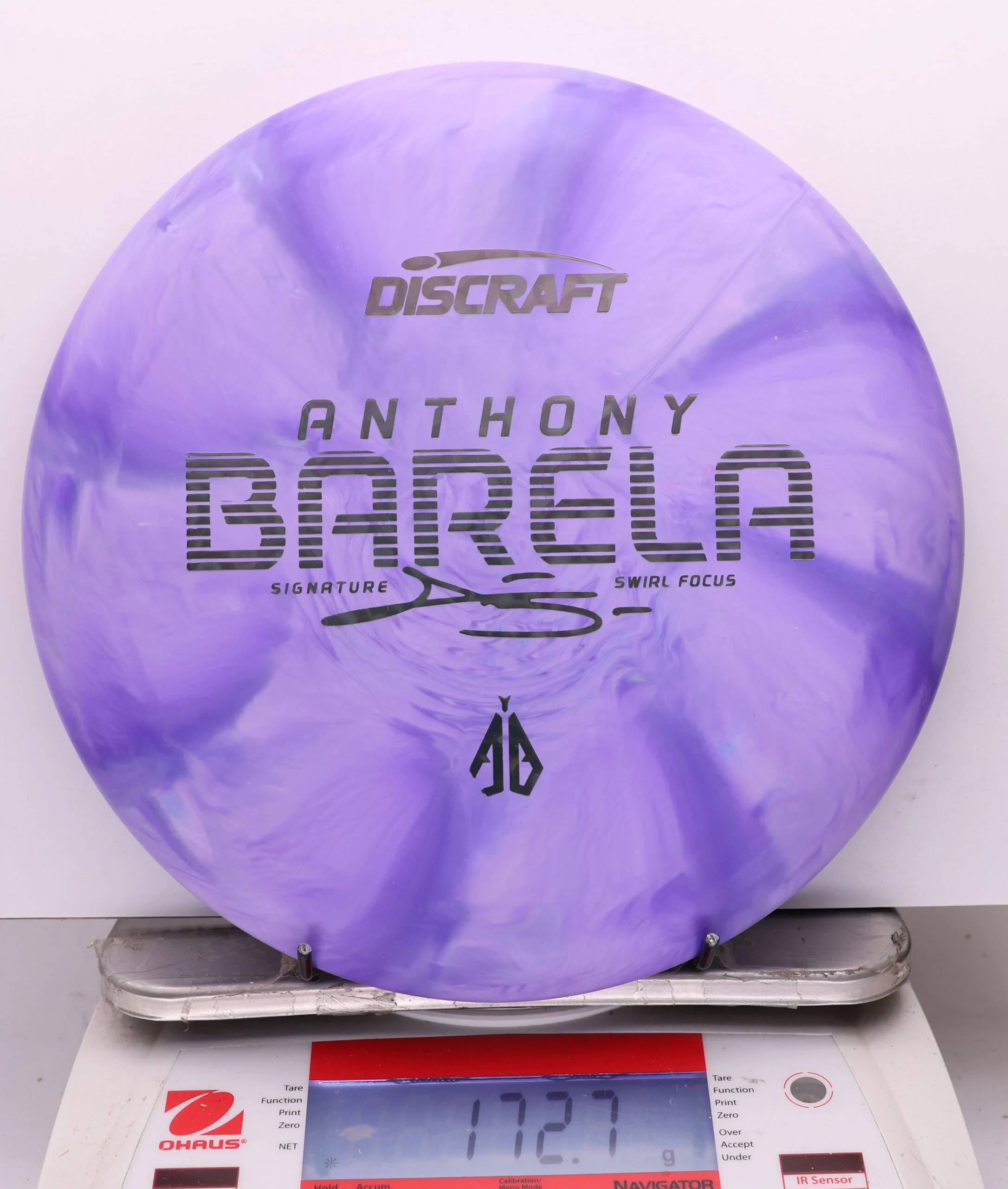 1122498 Crazy Tuff Swirl Focus, Anthony Barela - #213 Purple, 173