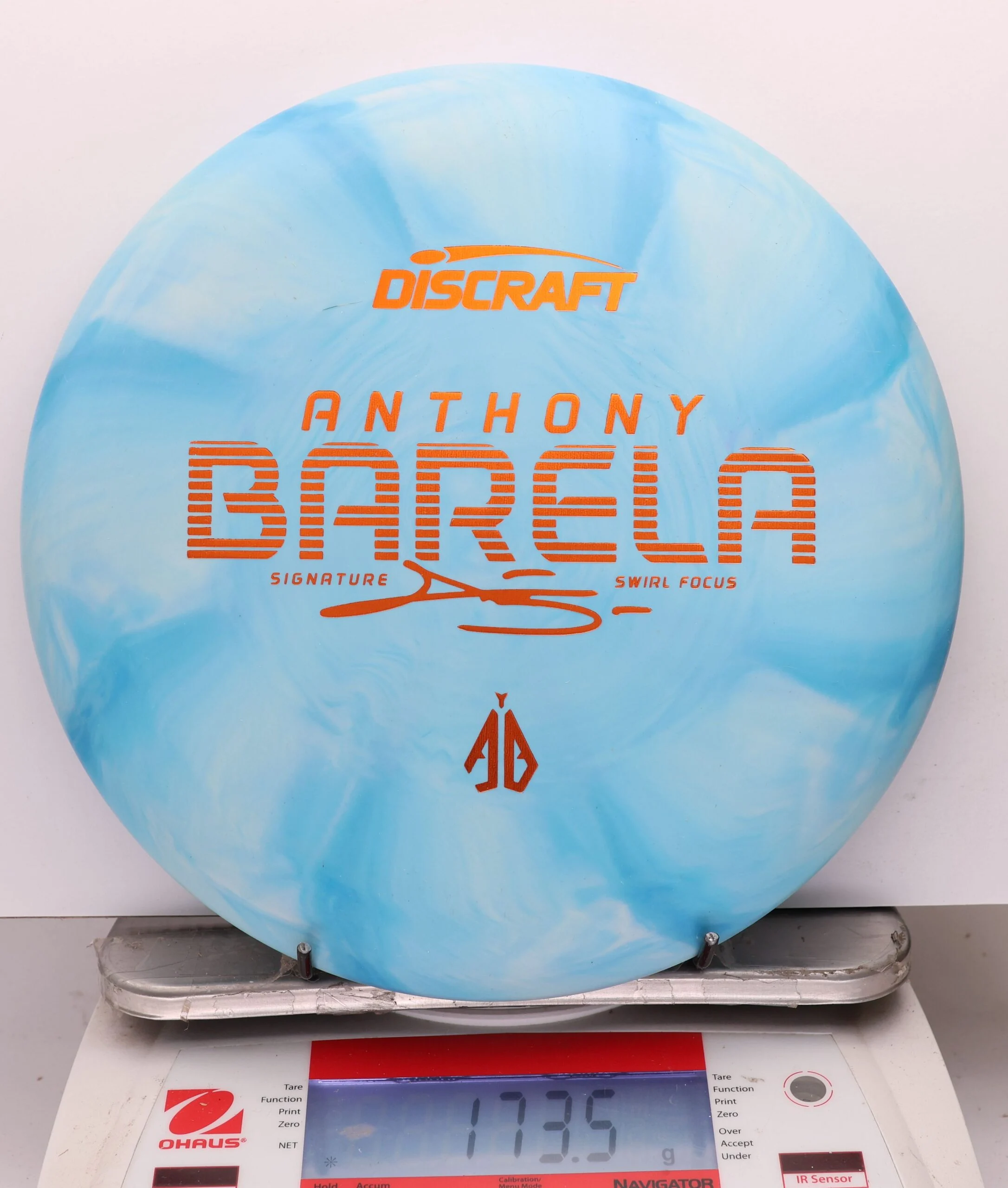 1122519 Crazy Tuff Swirl Focus, Anthony Barela - #219 LtBlue, 174