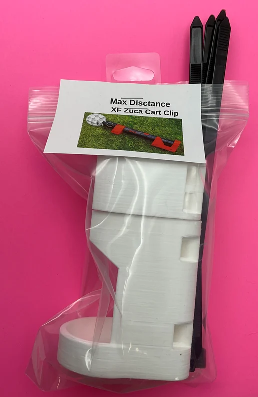 1123896 XF Cart Clip for Zuca Cart - White, XF20-30