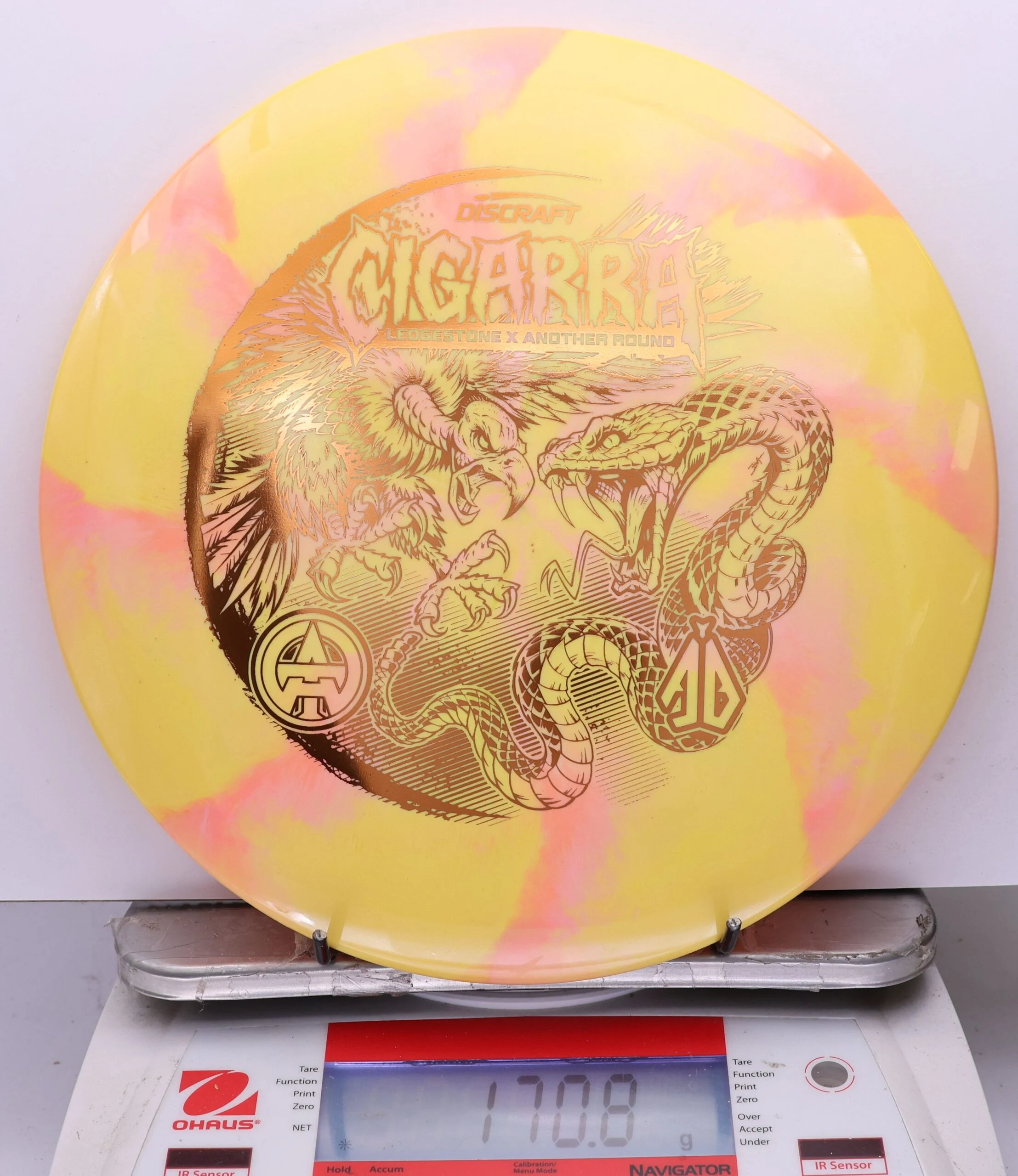 1124030 ESP Swirl Cigarra, BFF 2026 Worlds - #01 YellowPink, 171