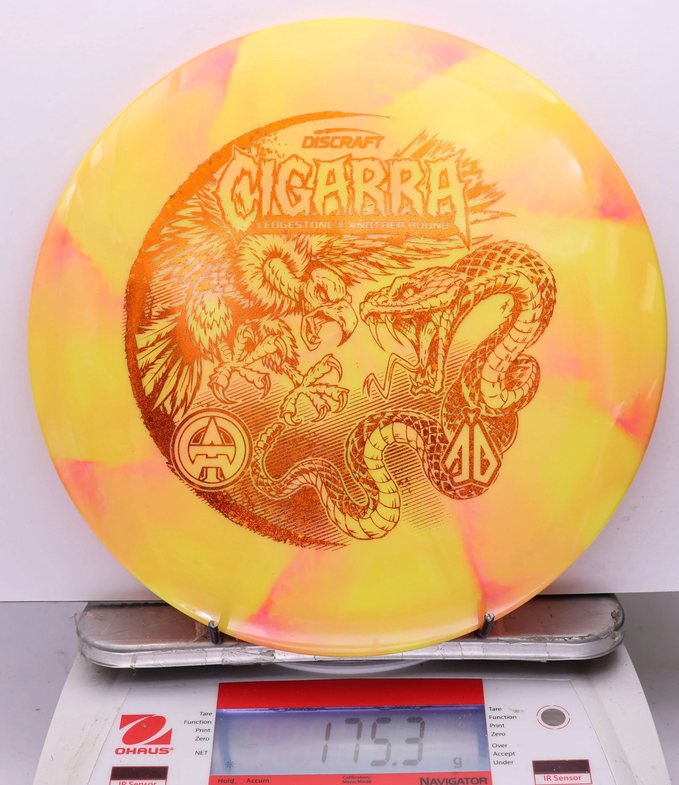1124044 ESP Swirl Cigarra, BFF 2026 Worlds - #02 YellowPink, 175
