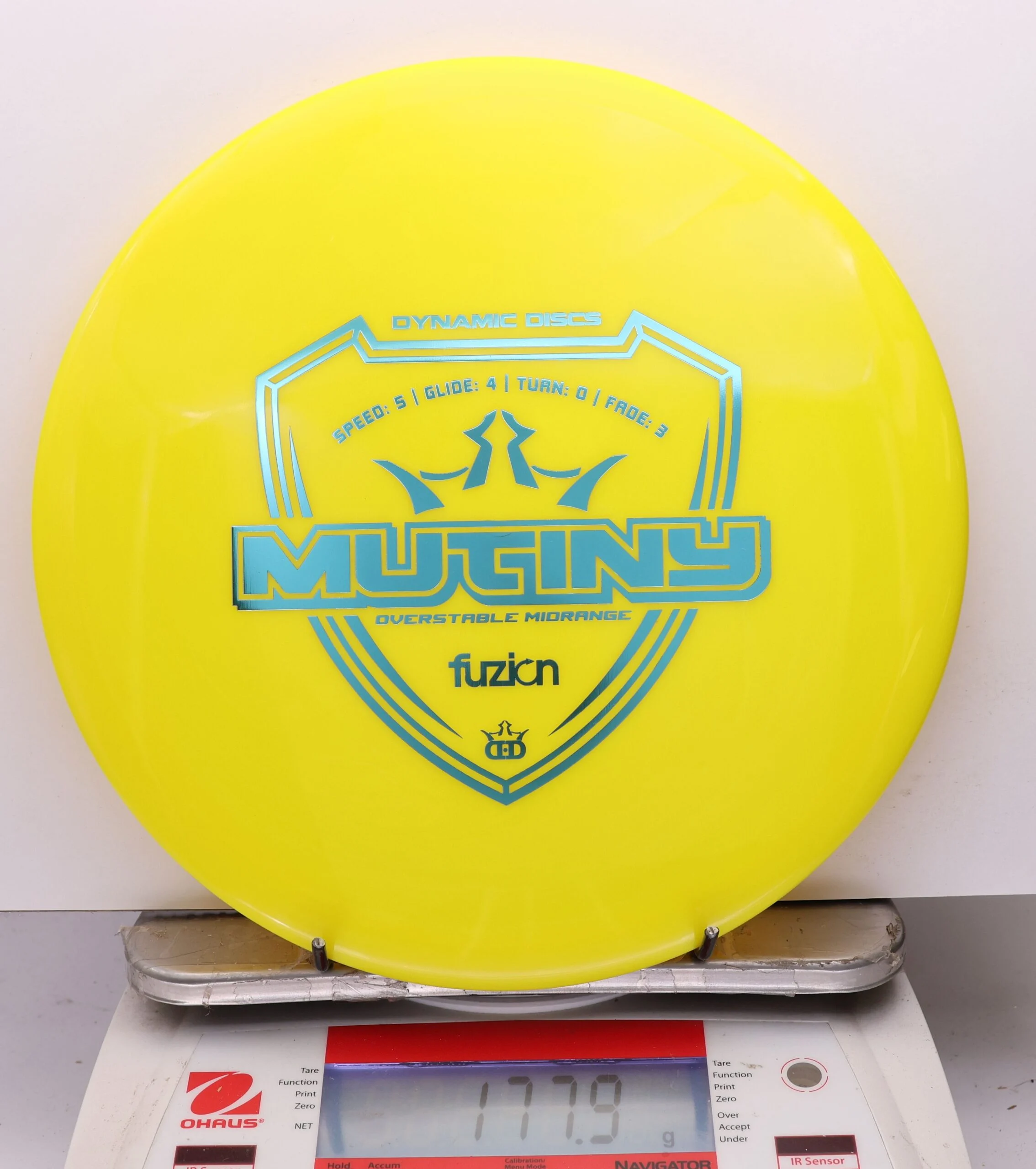 1126994 Fuzion Mutiny - #09 Yellow, 178