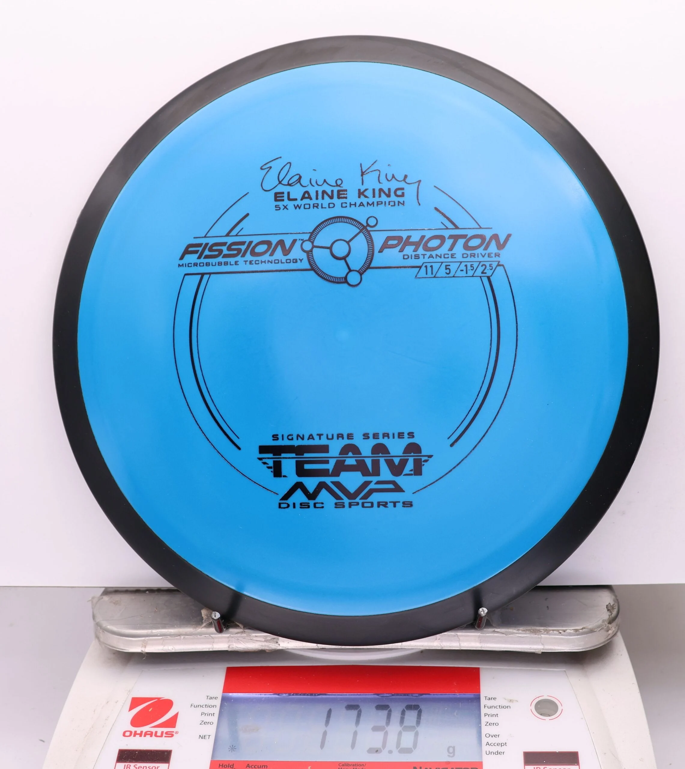 1128867 Fission Photon, Elaine King 5x - #750 Blue, 174