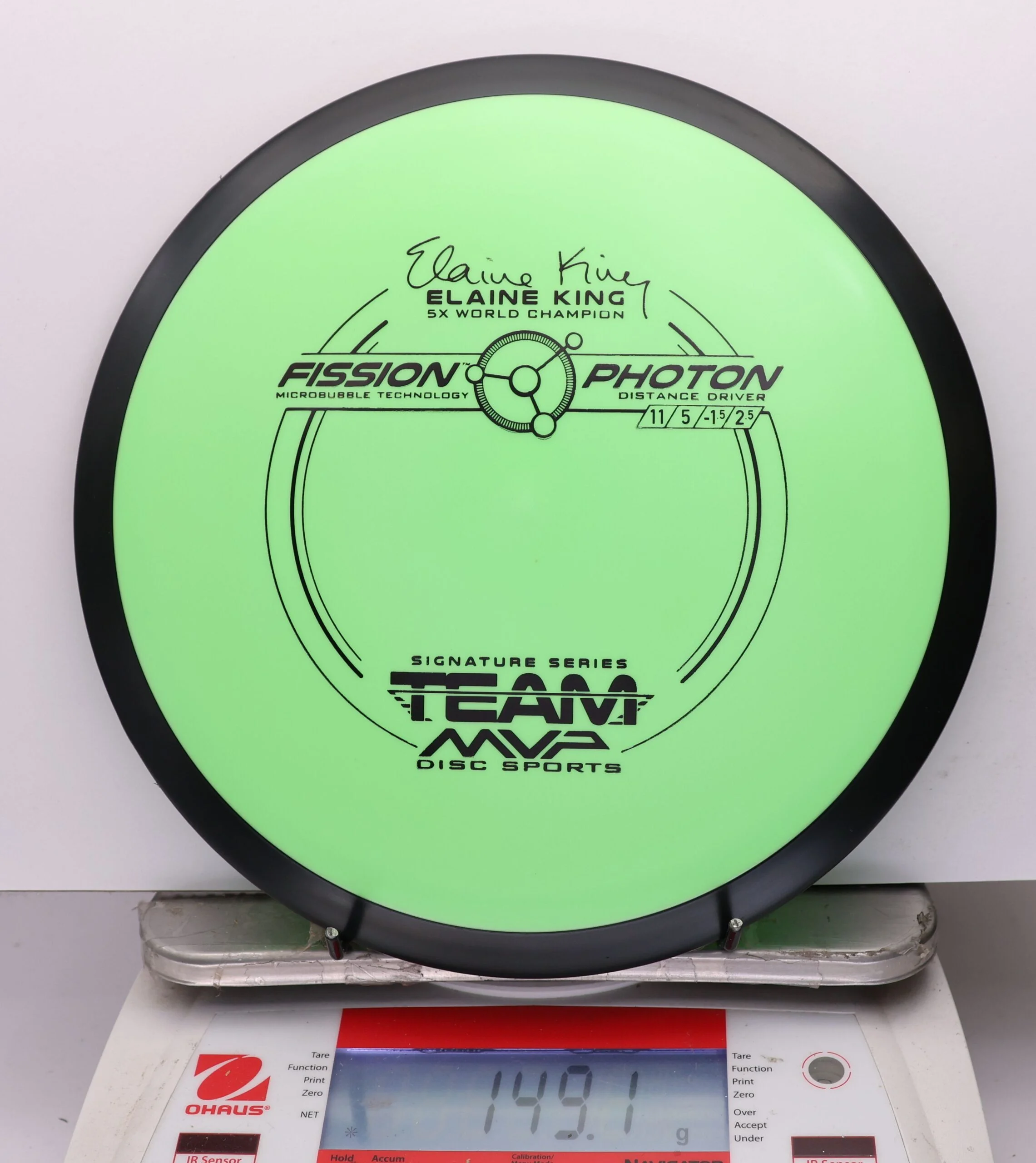 1128919 Fission Photon, Elaine King 5x - #762 Green, 149