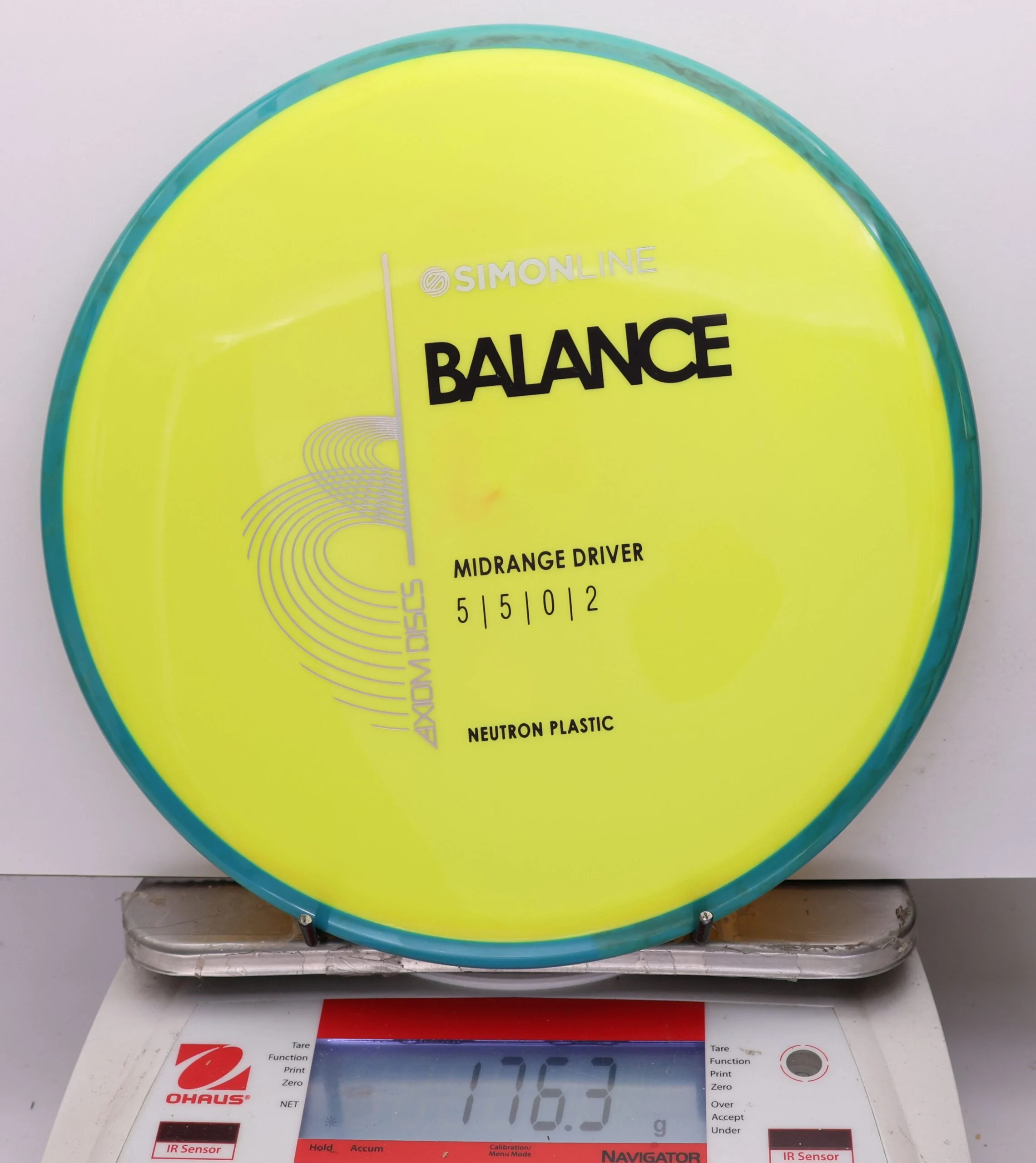 1130089 Simon Line Neutron Balance - #767 Teal-Yellow, 176