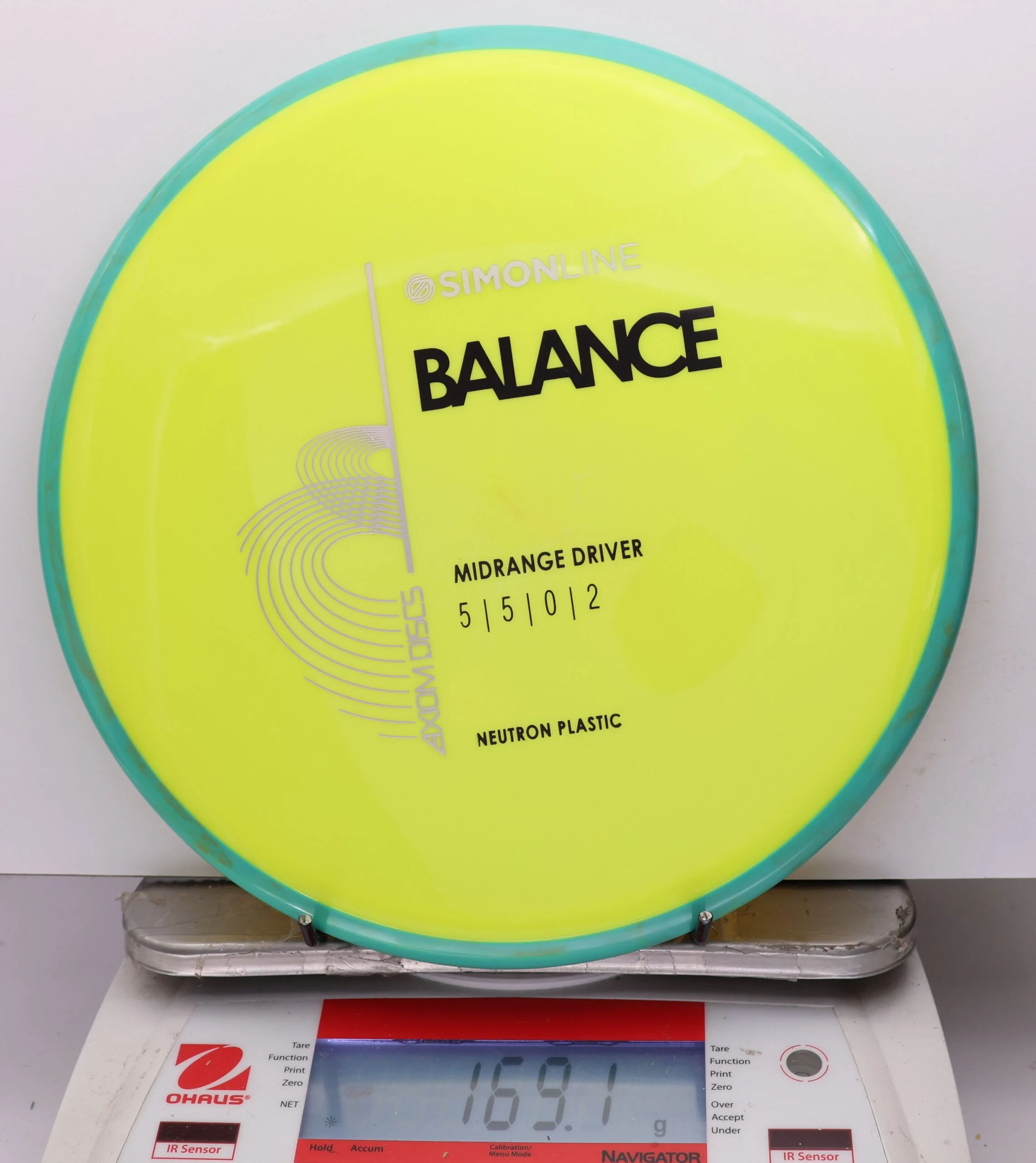 1130090 Simon Line Neutron Balance - #768 Teal-Yellow, 169
