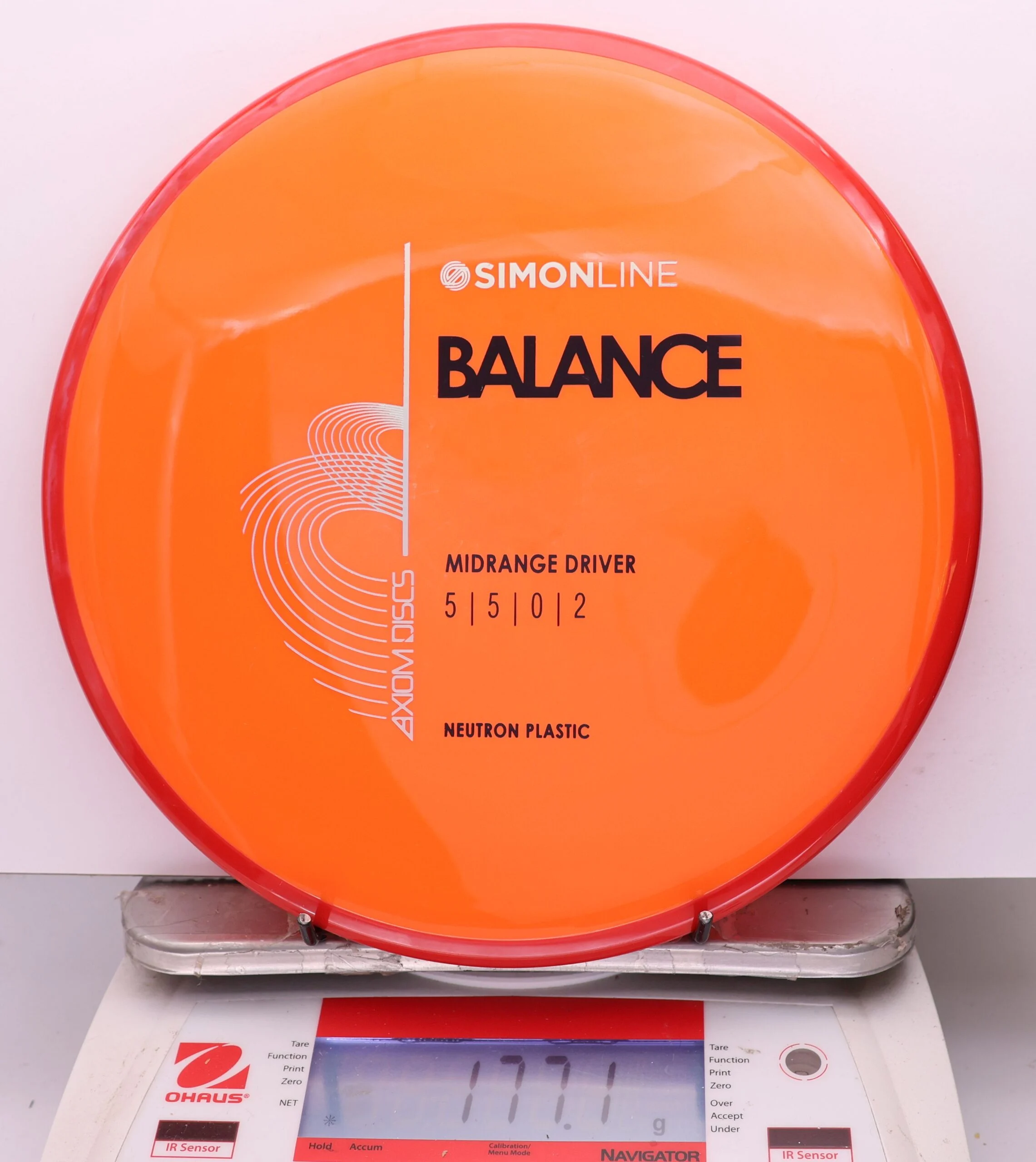 1130118 Simon Line Neutron Balance - #771 Red-Orange, 177