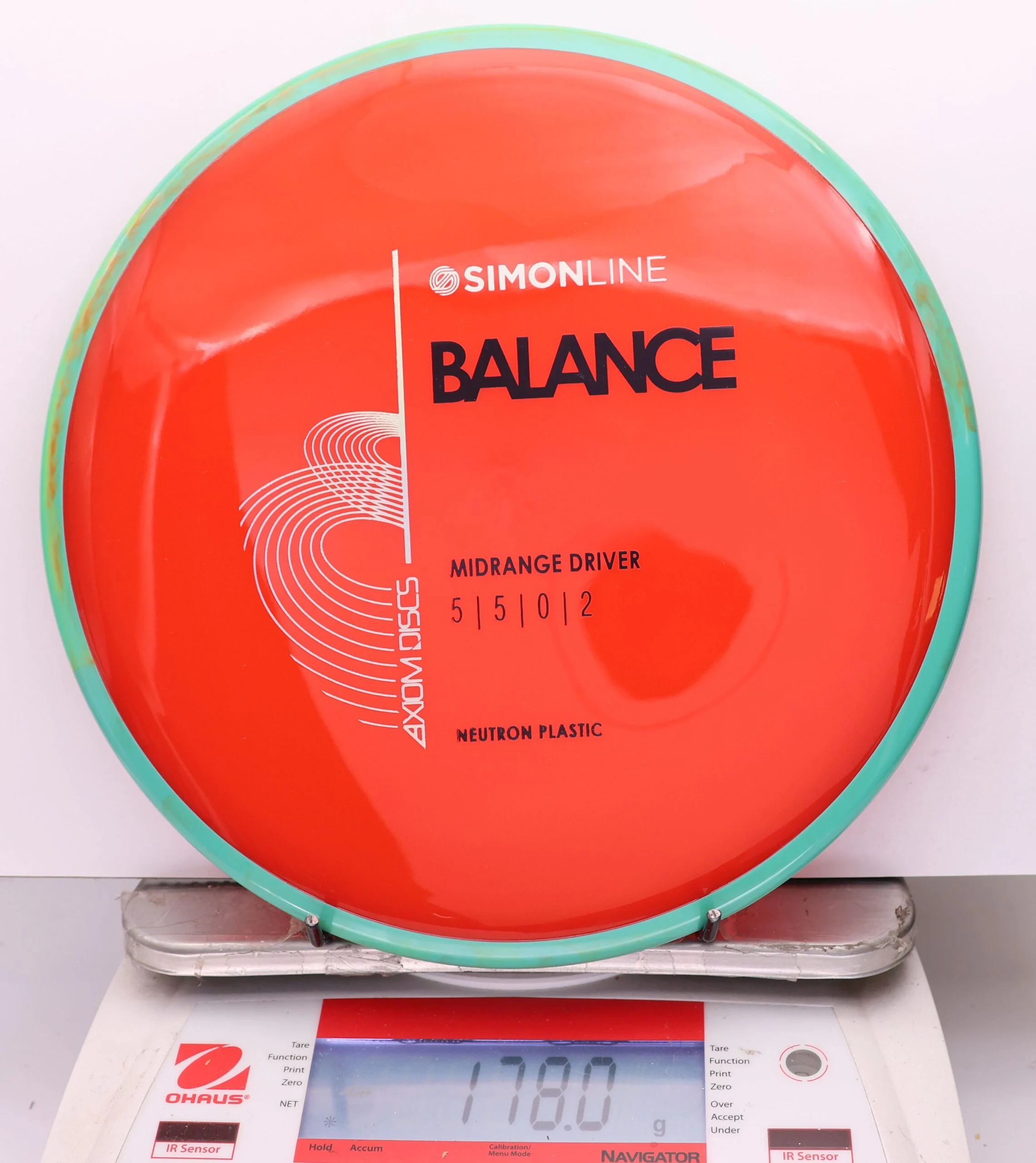 1130119 Simon Line Neutron Balance - #772 Aqua-Red, 178