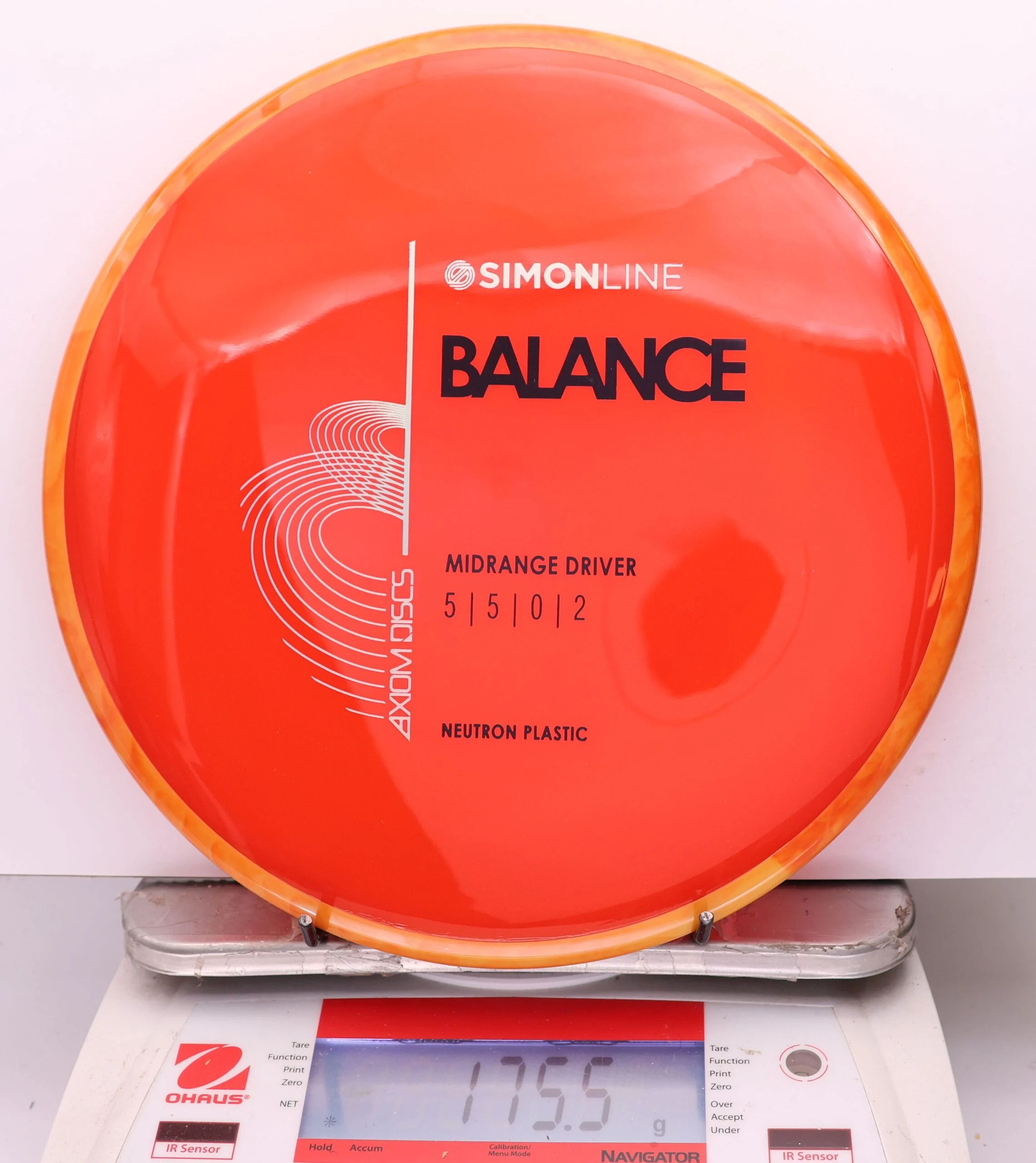 1130121 Simon Line Neutron Balance - #774 Orange-Red, 176