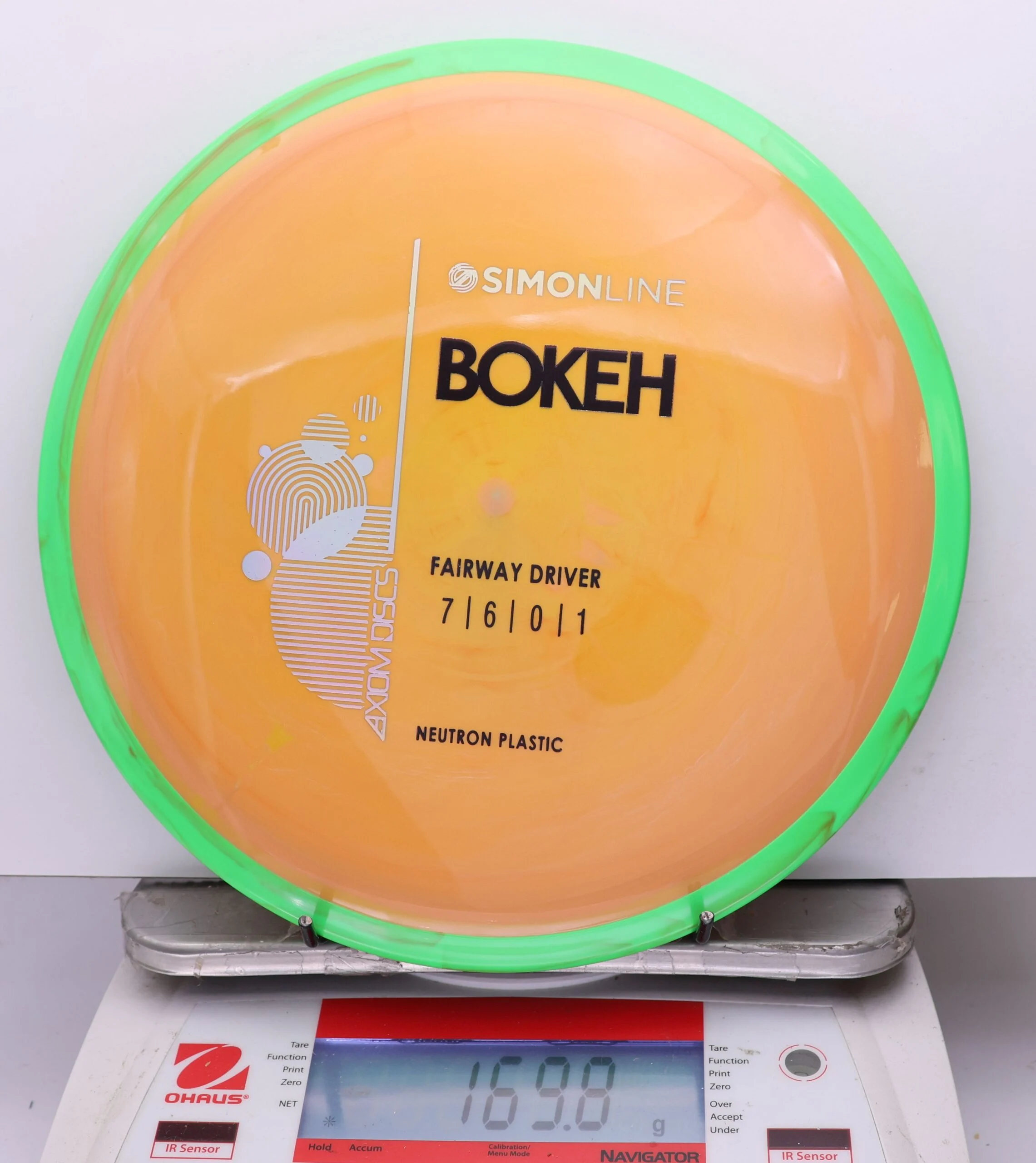 1130733 Simon Line Neutron Bokeh - #789 Green-Orange, 170