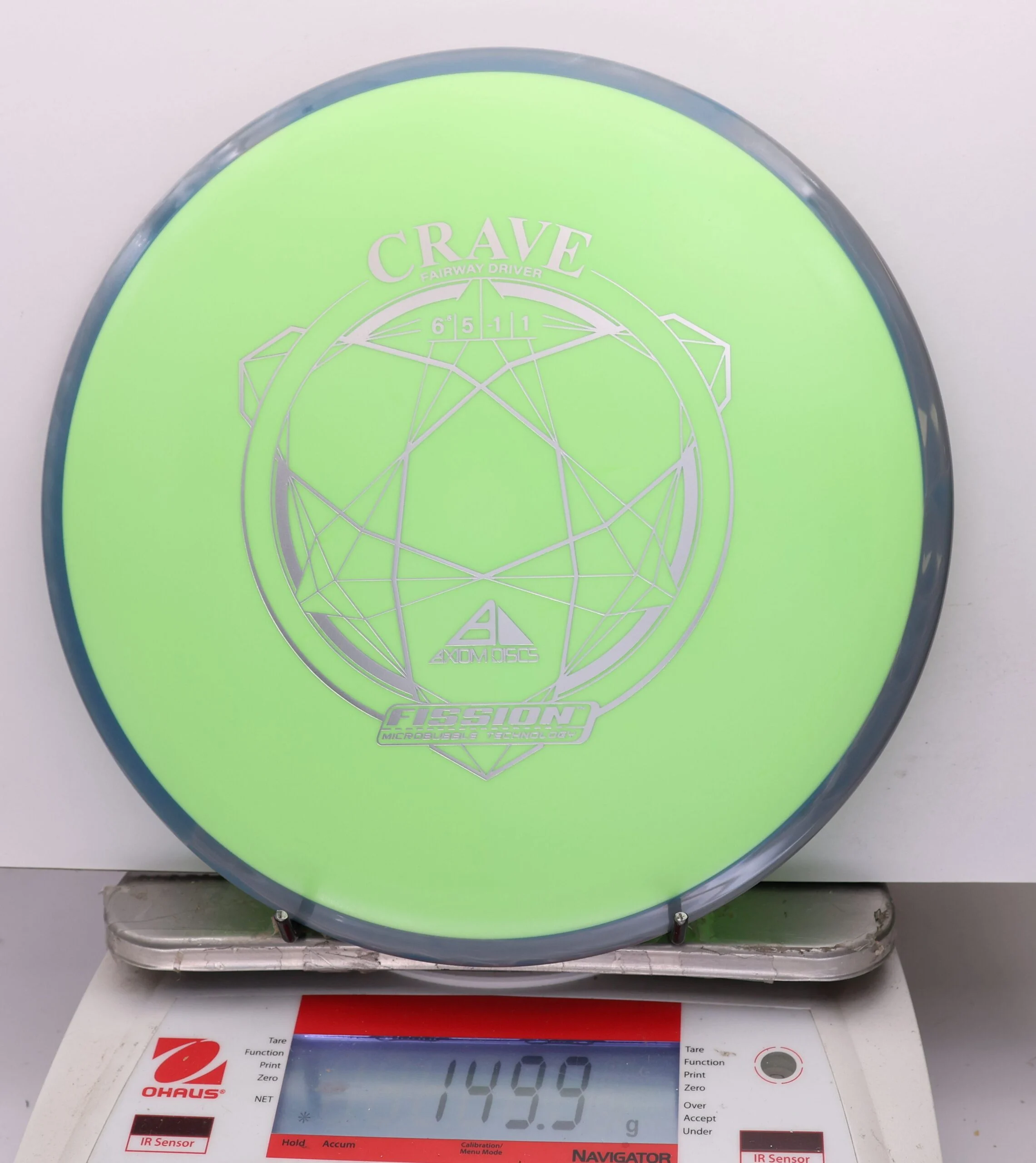1132037 Fission Crave - #757 Gray-LtGreen, 150