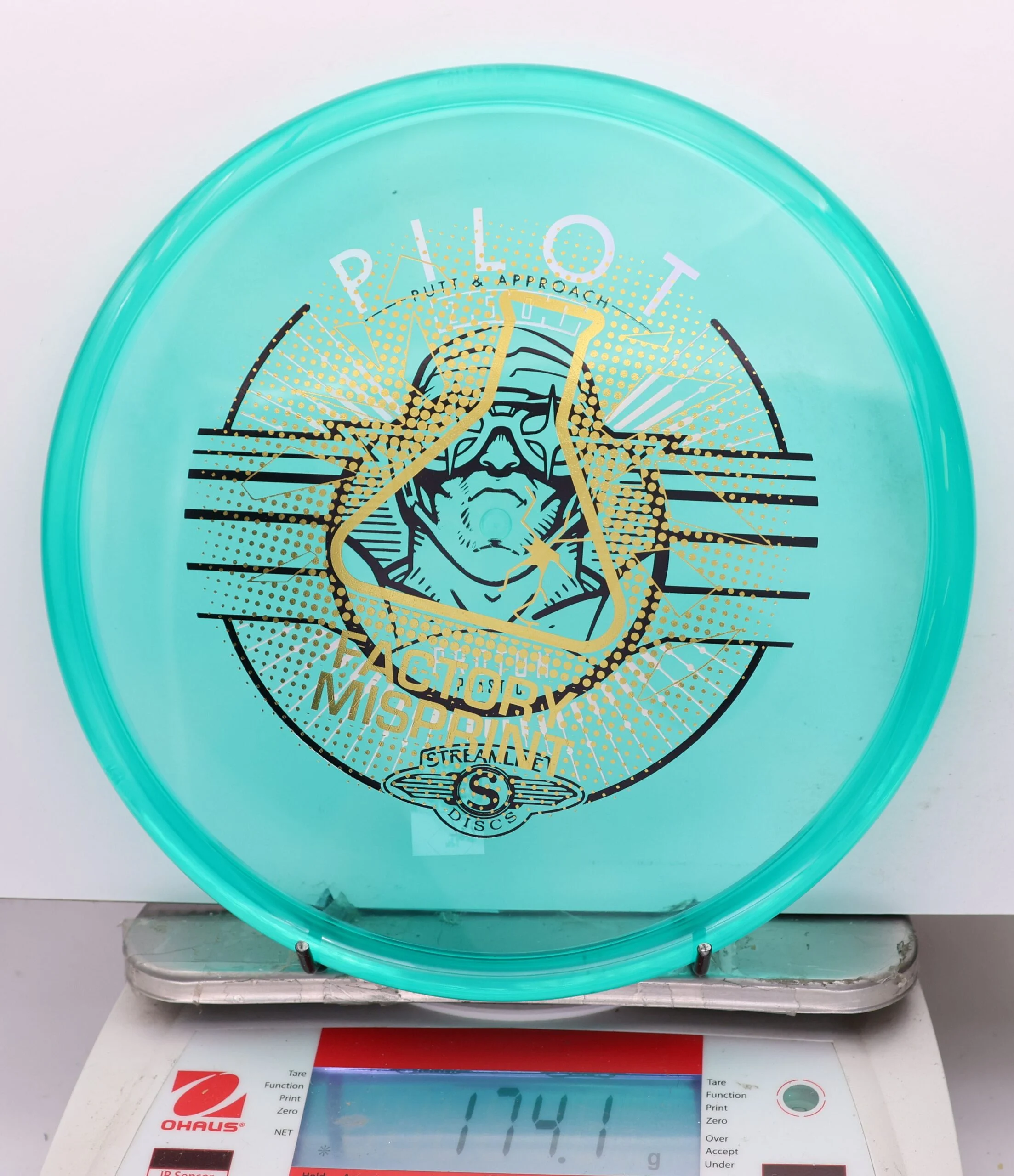 1132337 X-Out Proton Pilot - #754 Aqua, 174
