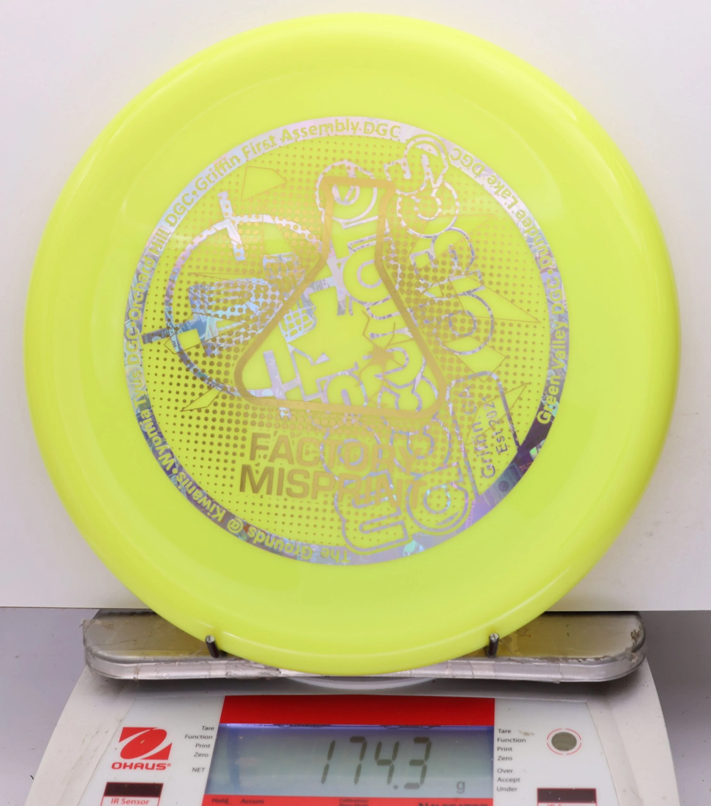 1133432 X-Out Neutron Range - #755 Yellow, 174