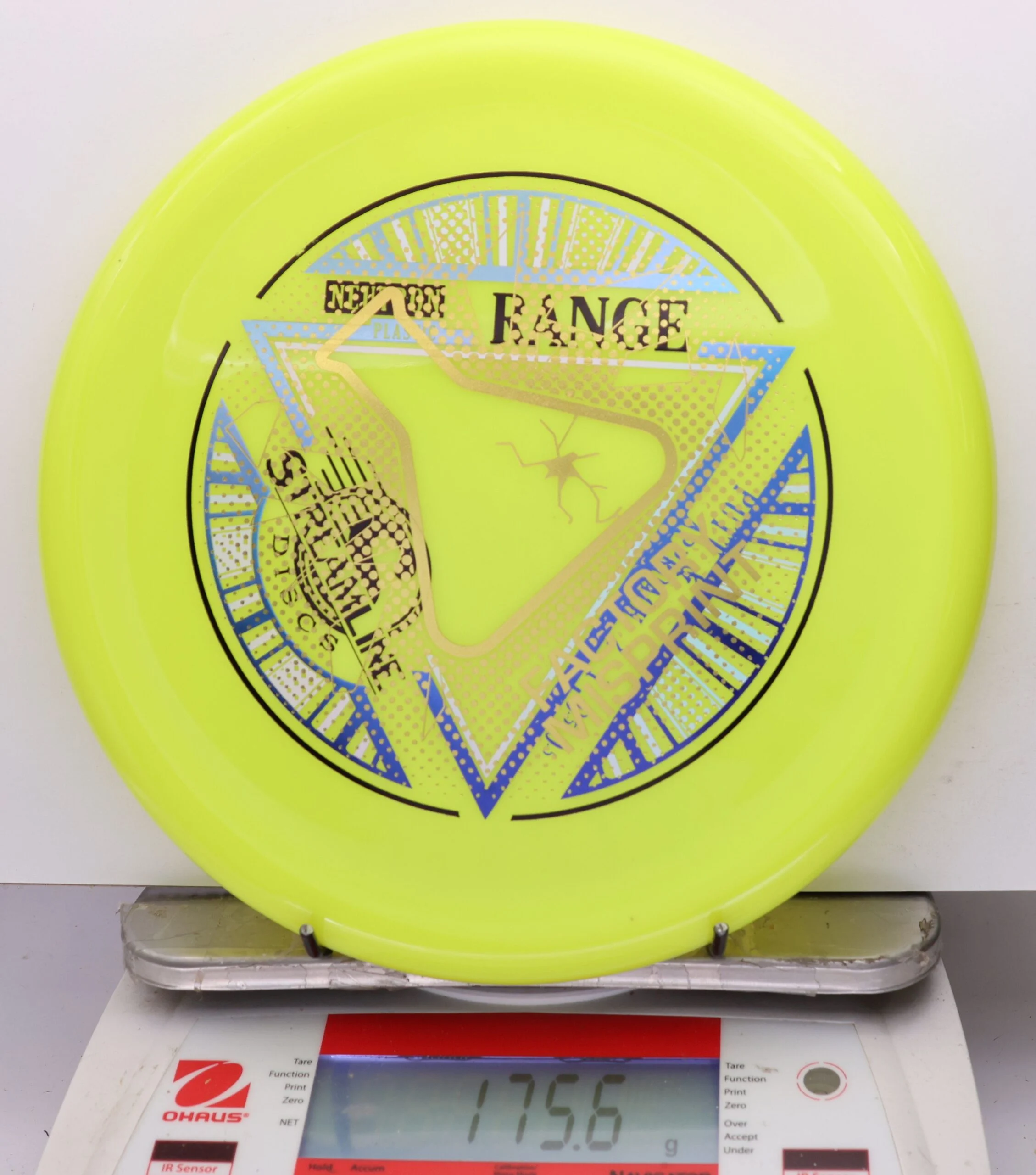 1133455 X-Out Neutron Range - #756 Yellow, 176