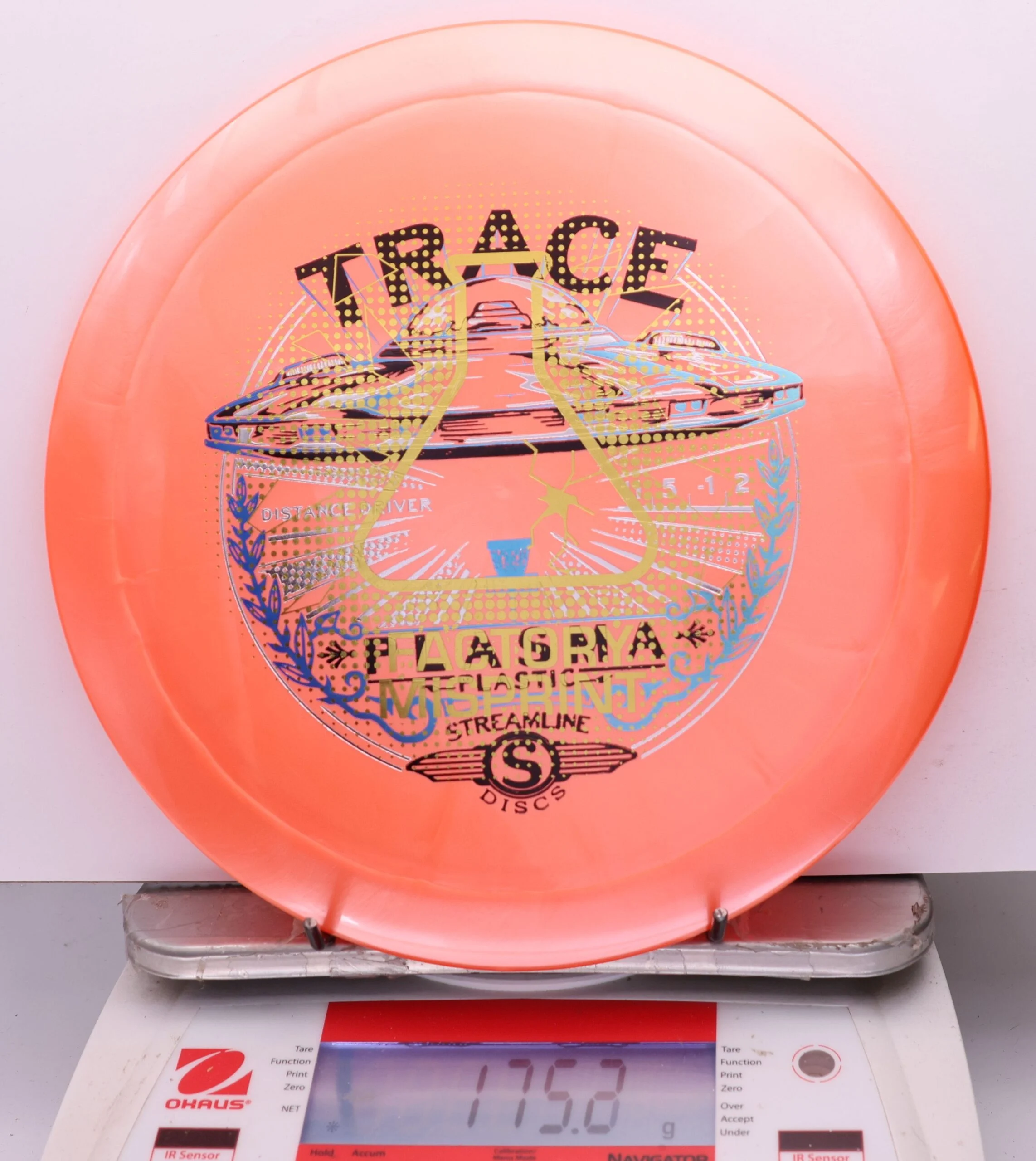 1133809 X-Out Plasma Trace - #751 Orange, 175