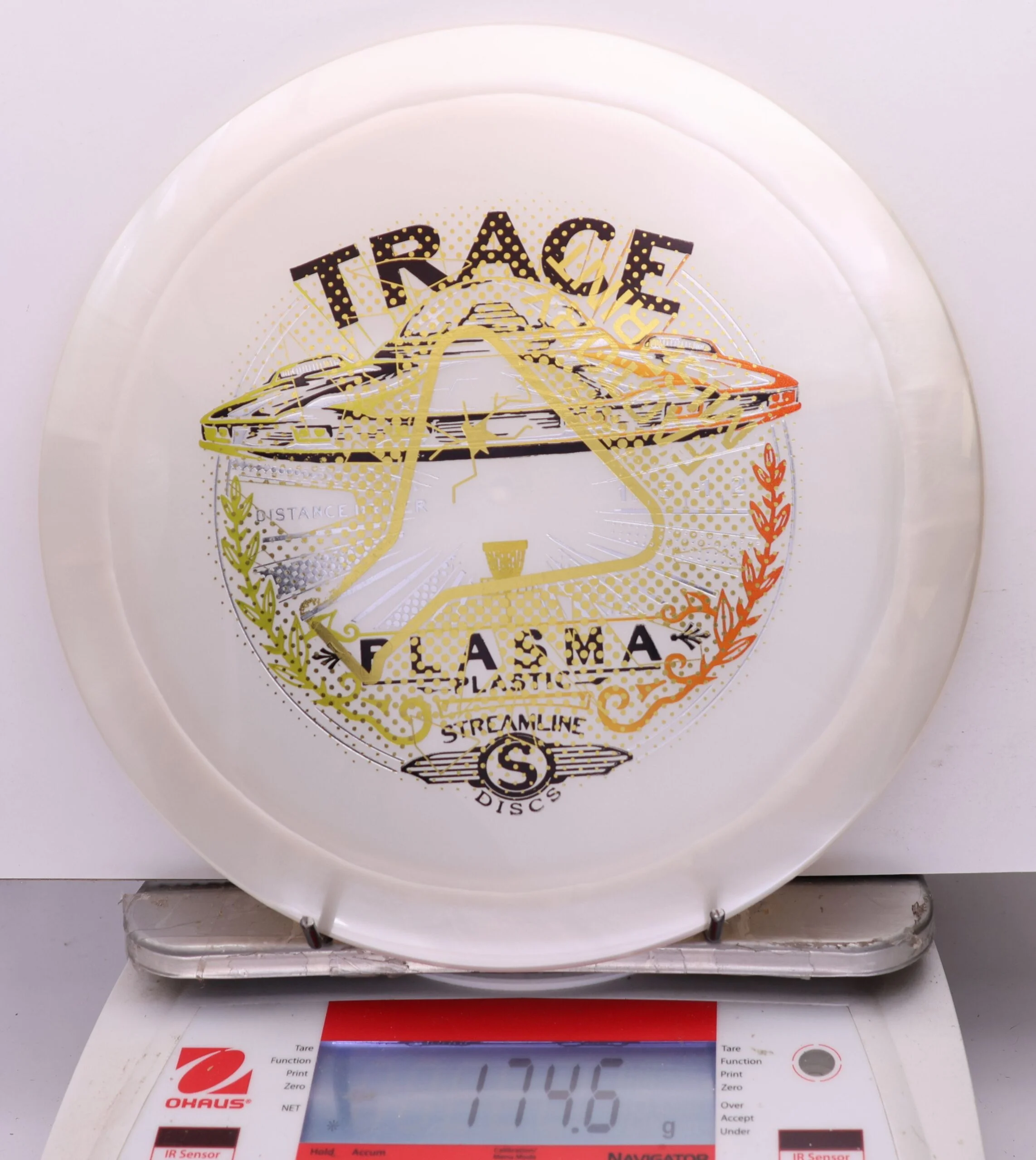 1133911 X-Out Plasma Trace - #760 White, 175